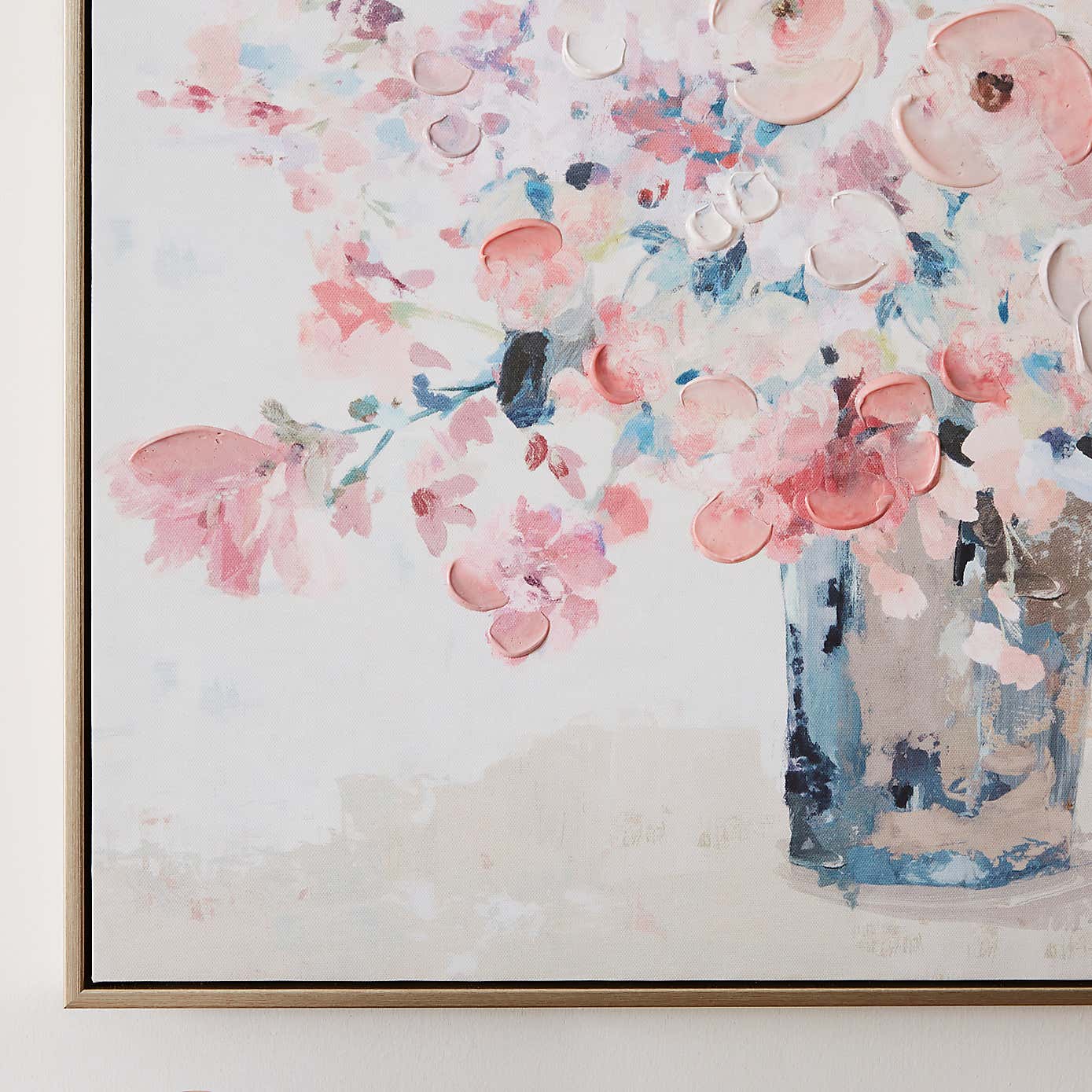 Watercolour Floral Canvas