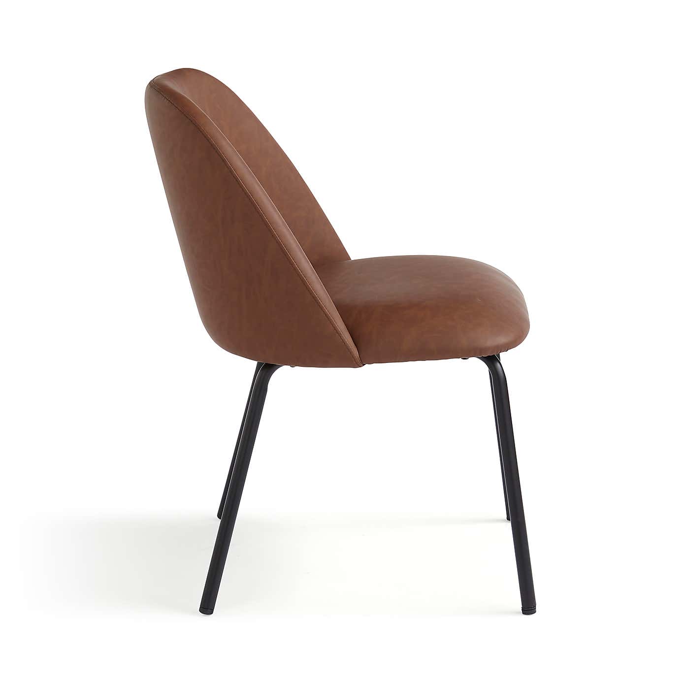 Delaney Dining Chair, Faux Leather