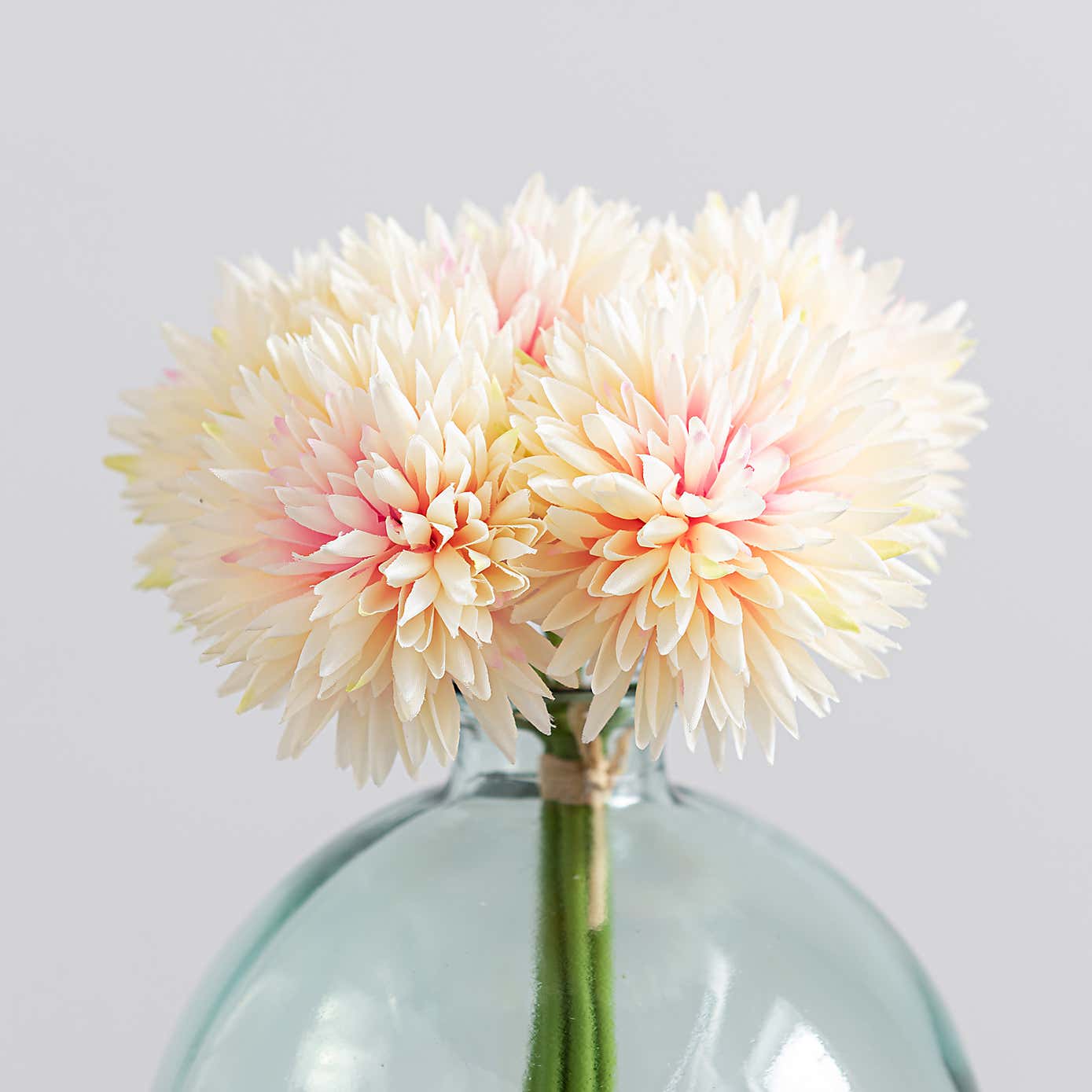 Artificial Spiky Chrysanthemum Stems