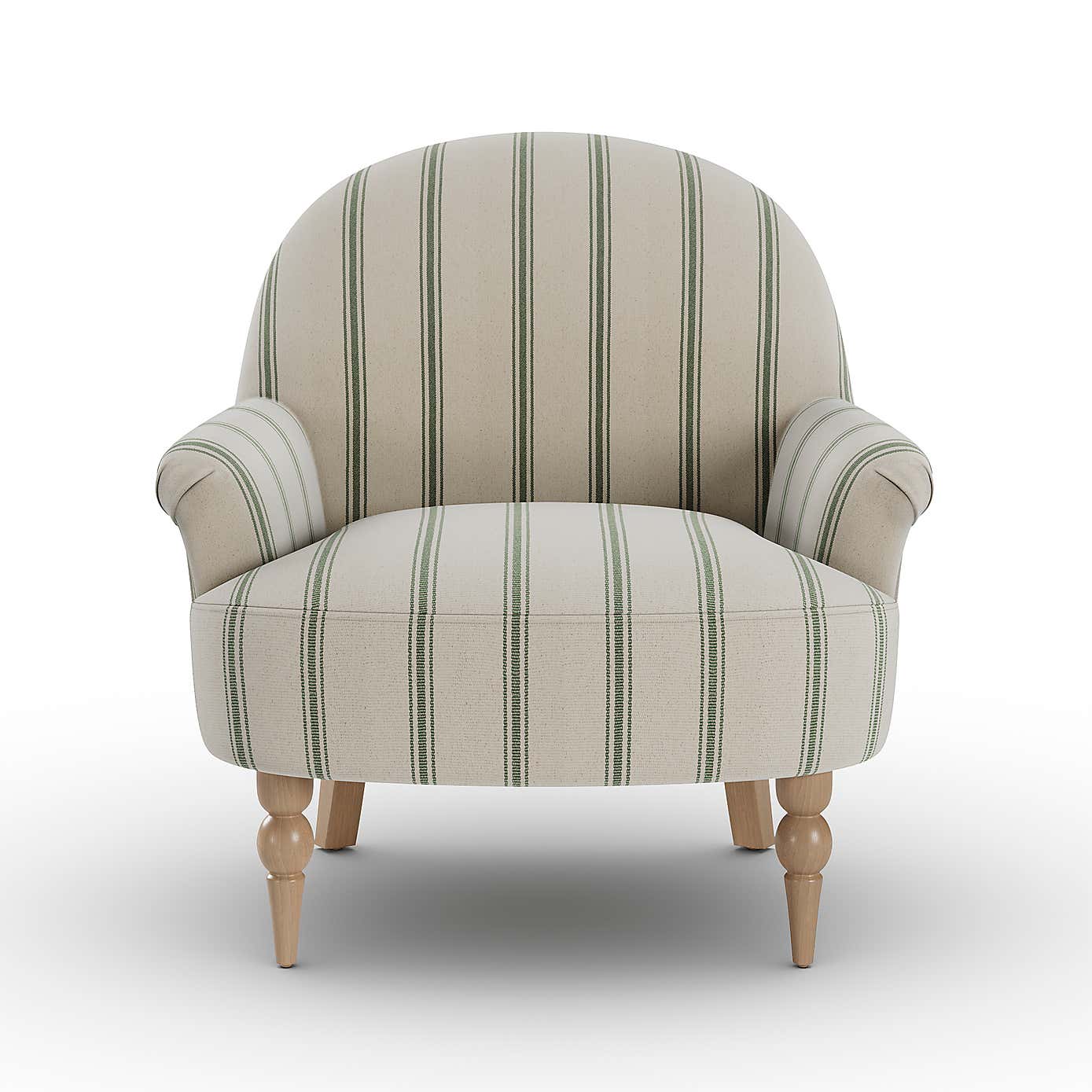Petit Armchair, Folkstone Stripe