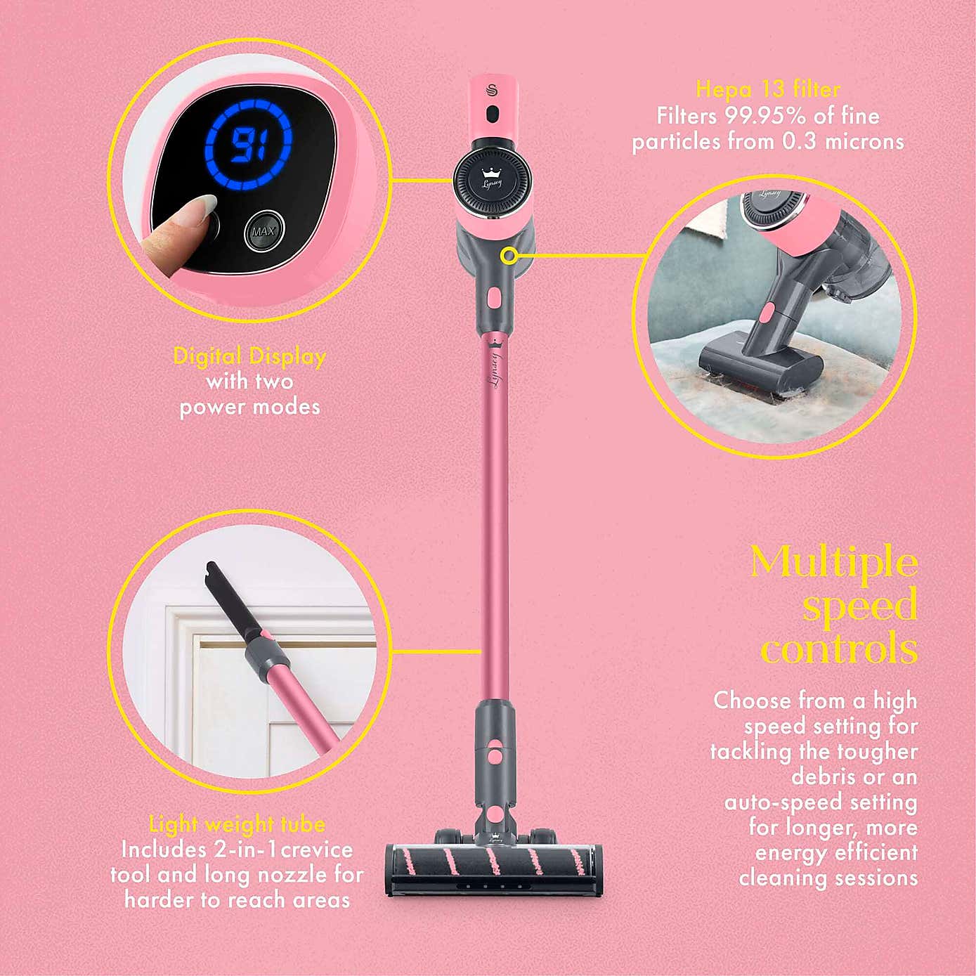 22.2V Cordless Anti Tangle Vac