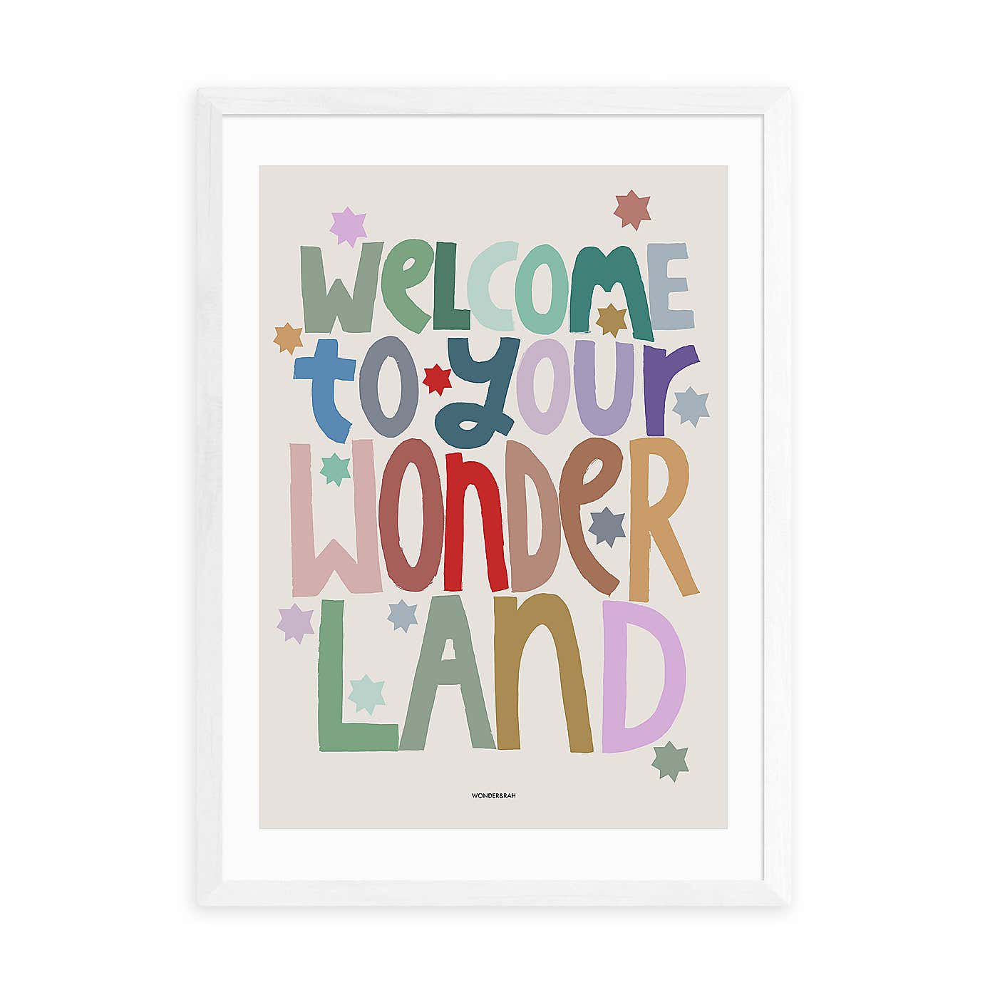 East End Prints Welcome by Wonder and Rah