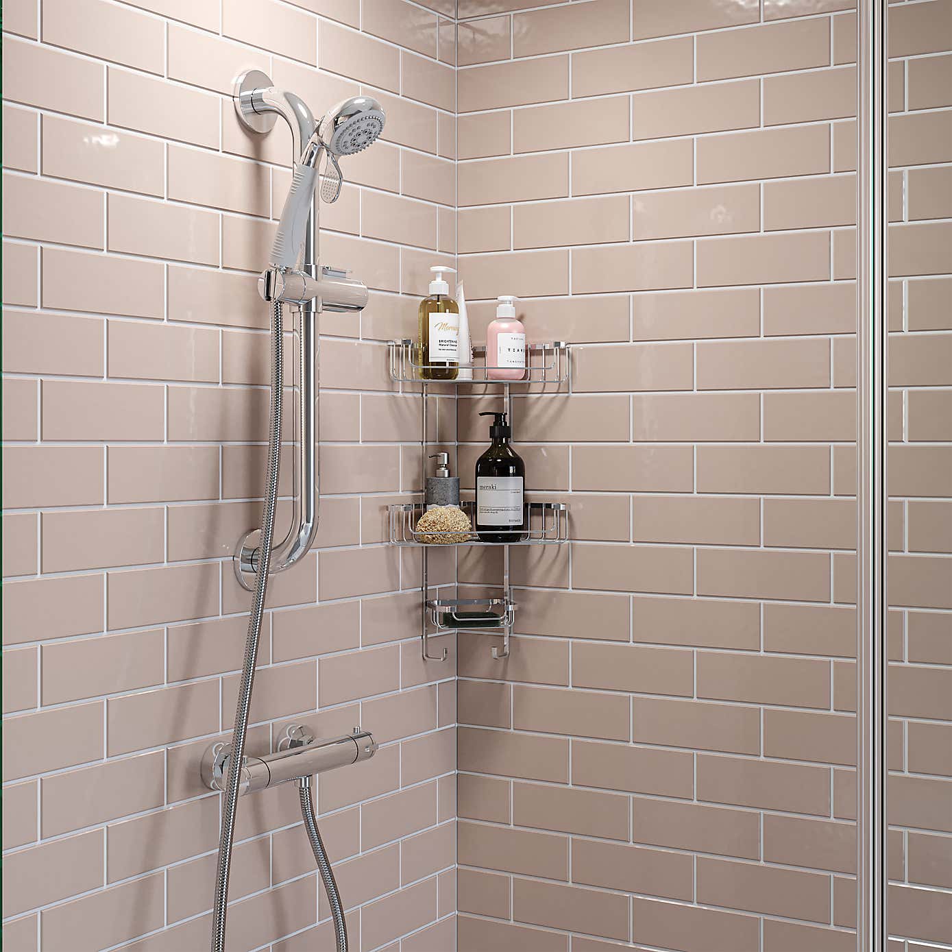 Assistive 4 Function Shower Handset