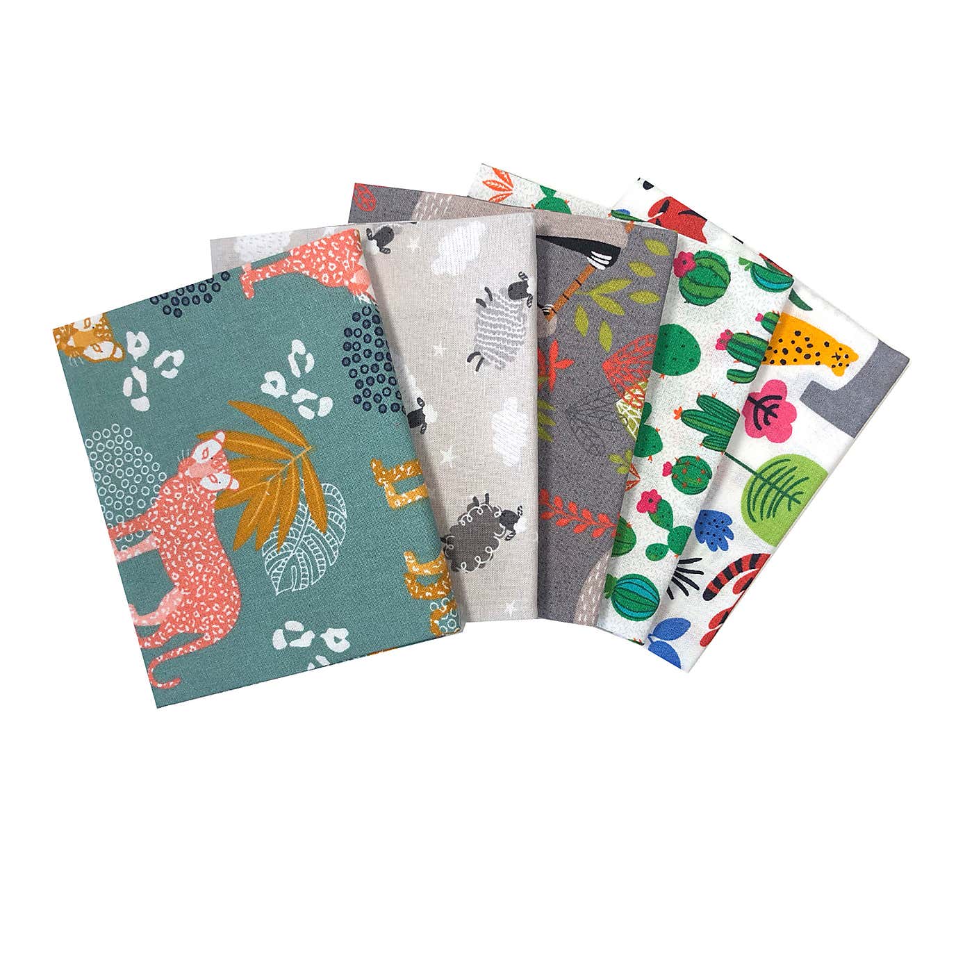 Novelty Multicoloured Fat Quarters