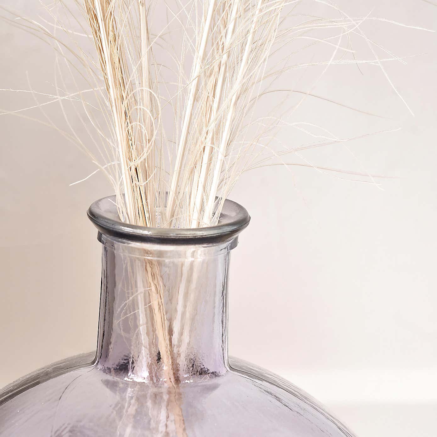 Round Bottle Glass Vase