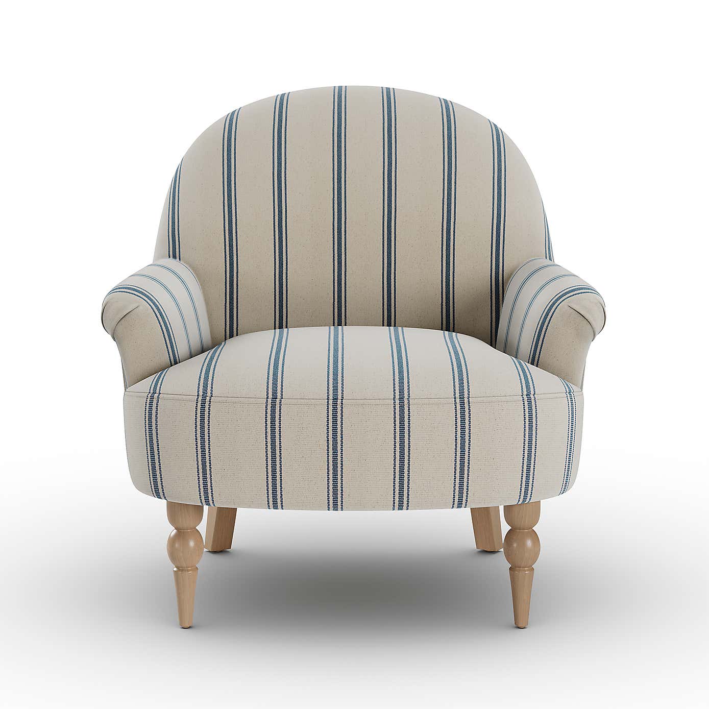 Petit Armchair, Folkstone Stripe