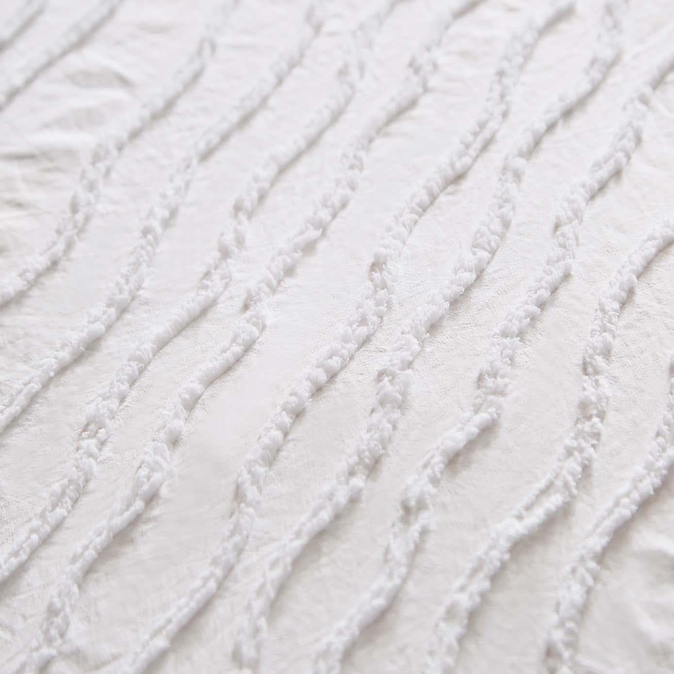 Alton Tufted Stripe Quilt Cover Set