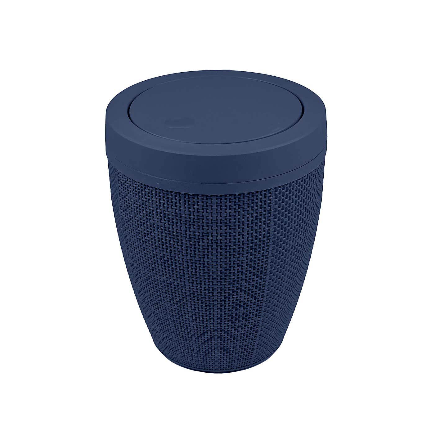 Addis Hessian Swing Lid Bathroom Bin