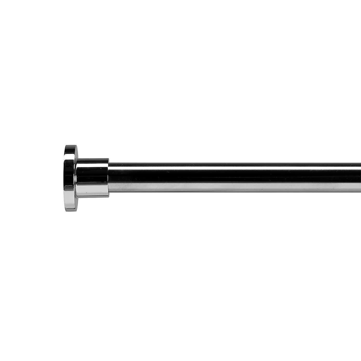 Chrome Superline 25mm Shower Rail Kit
