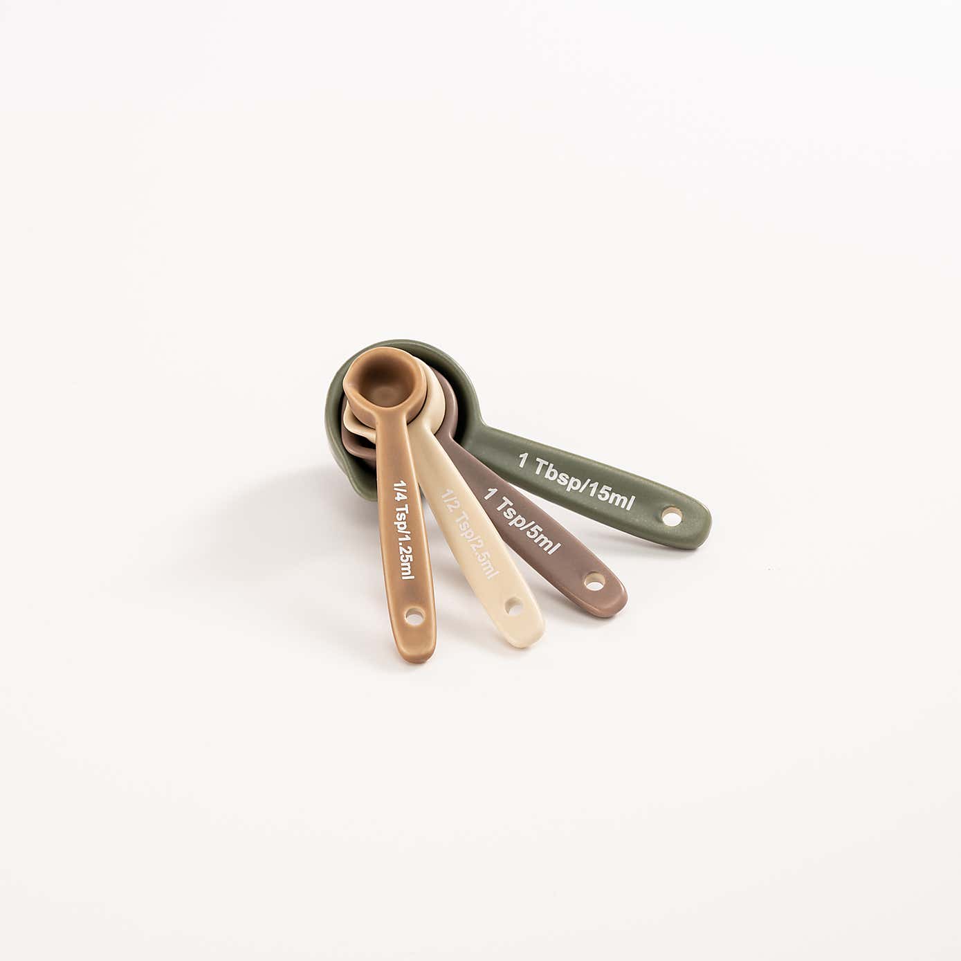 Measuring Spoons Brown mix