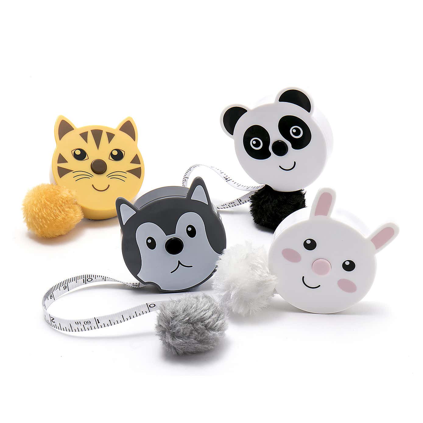 Fluffy Animal Tape Measure