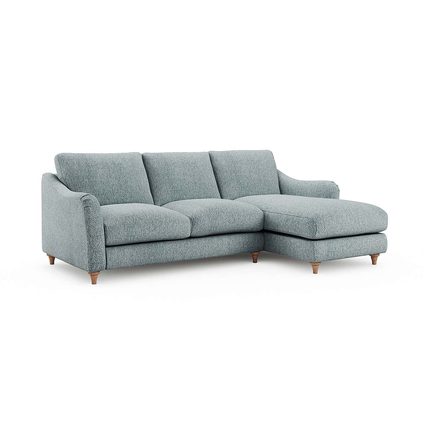 Hattie Cosy Weave Corner Chaise Sofa