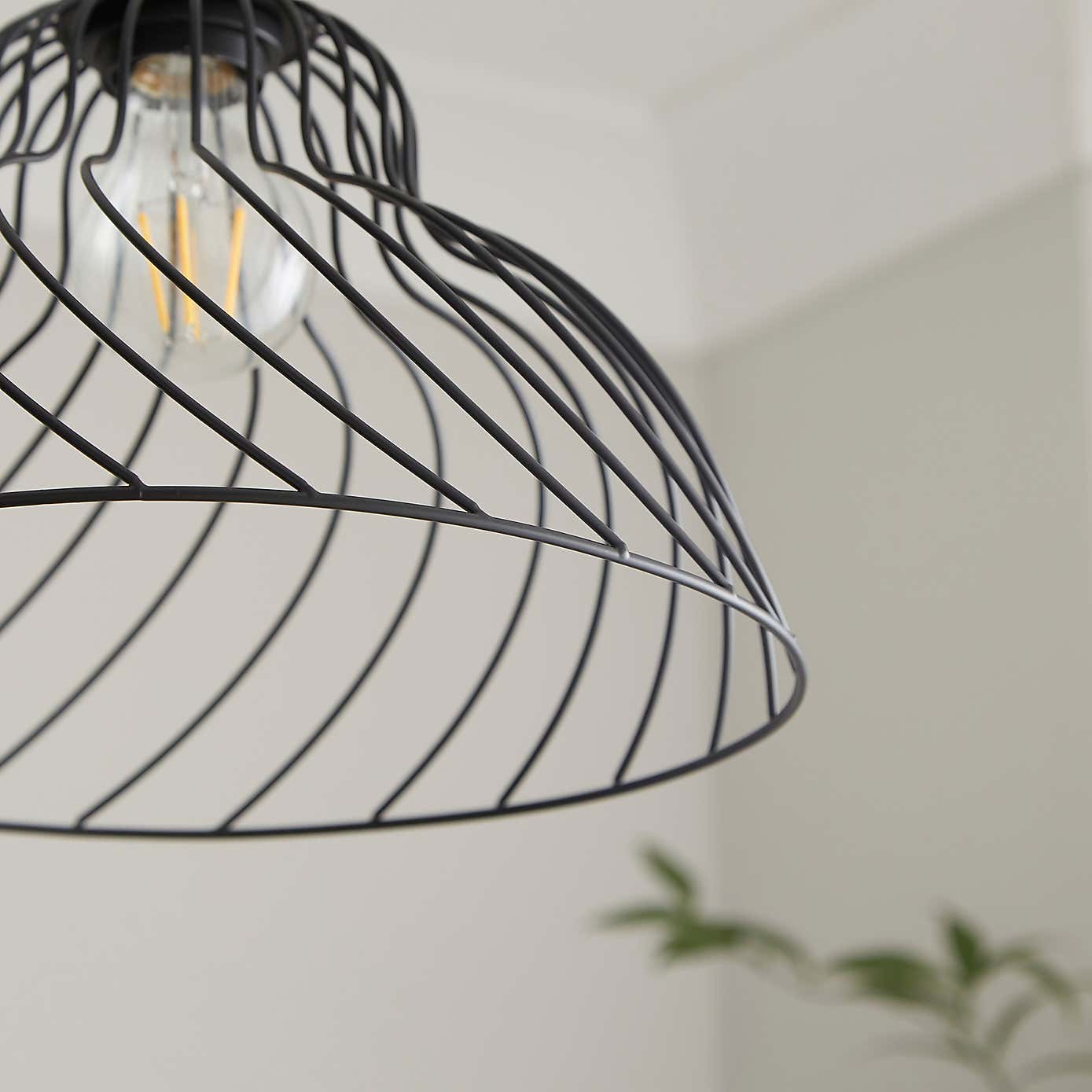 Austin Industrial Easy Fit Pendant Shade
