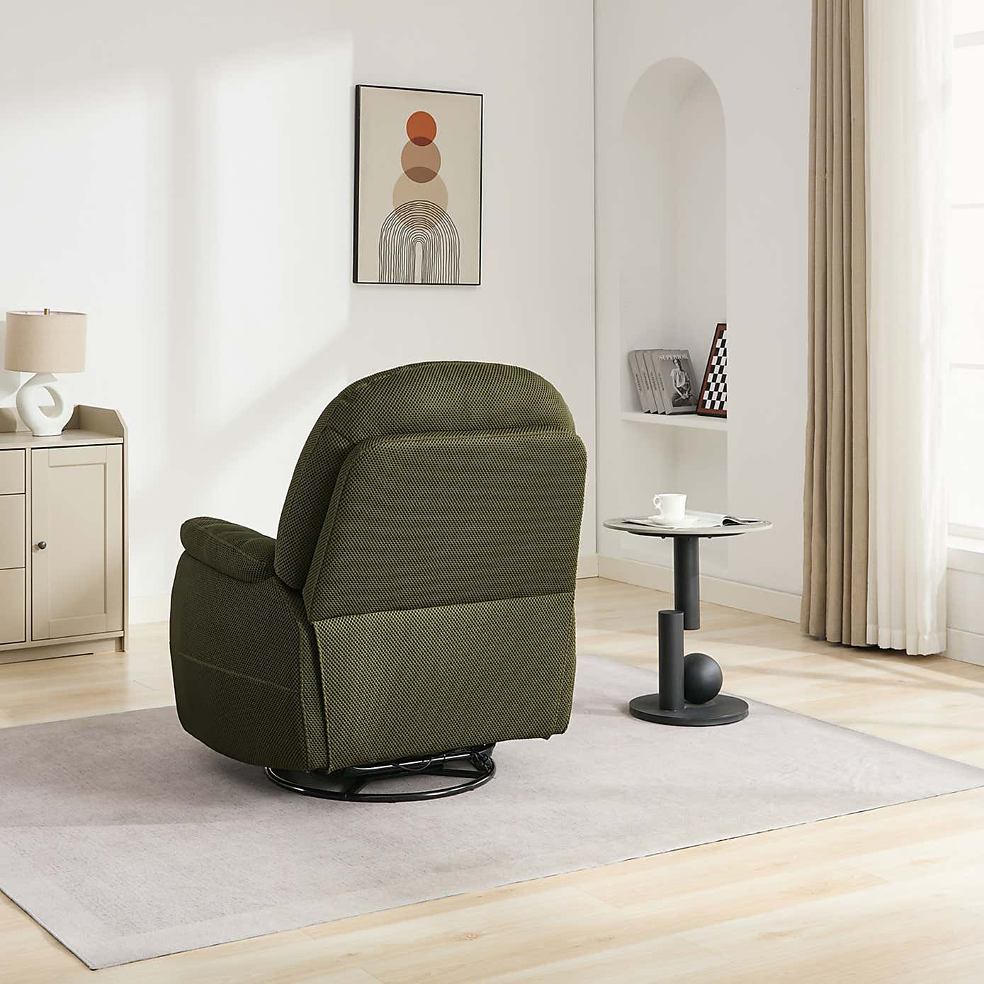 Image Furnishings Sienna Reclining Chair with Phone Holder