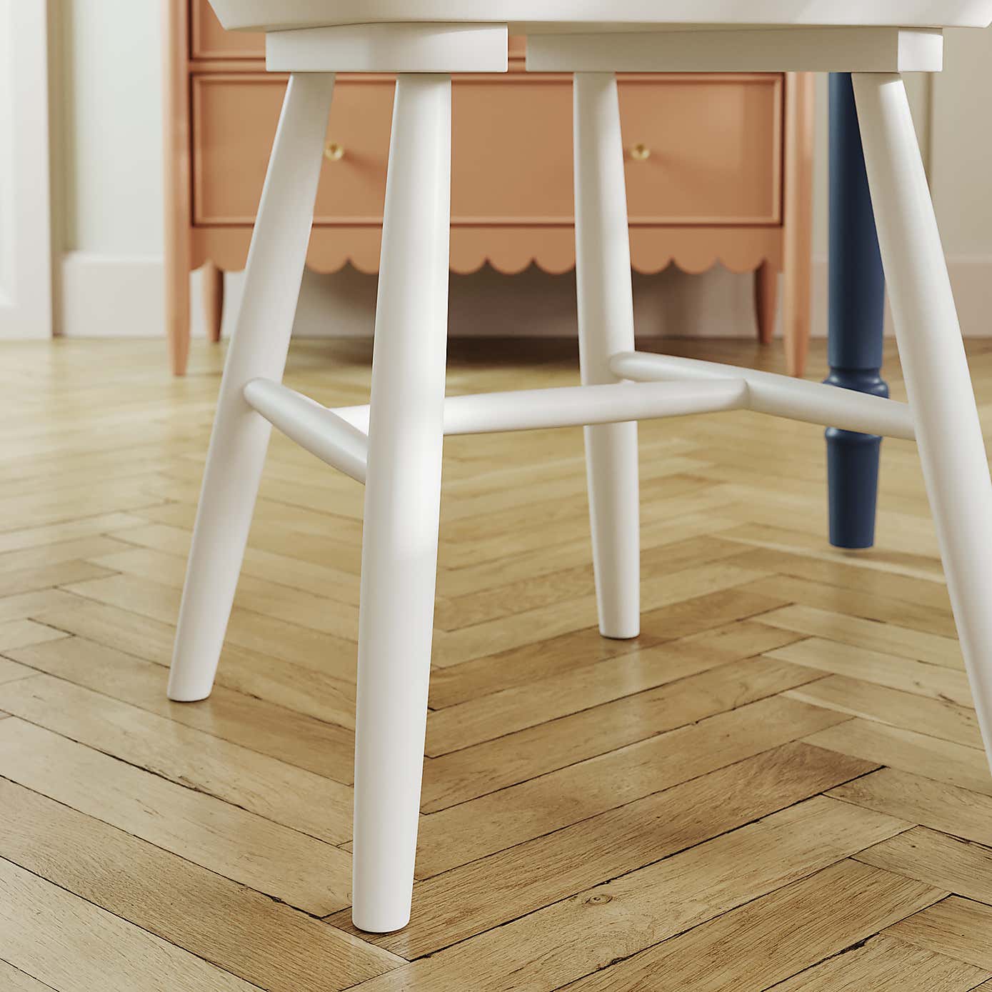 Harvey Set of 2 Dining Chairs, Beech Wood