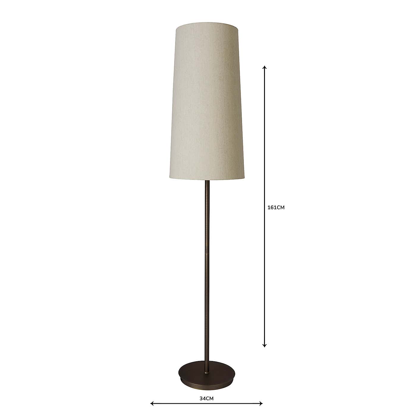Bronson Natural Floor Lamp