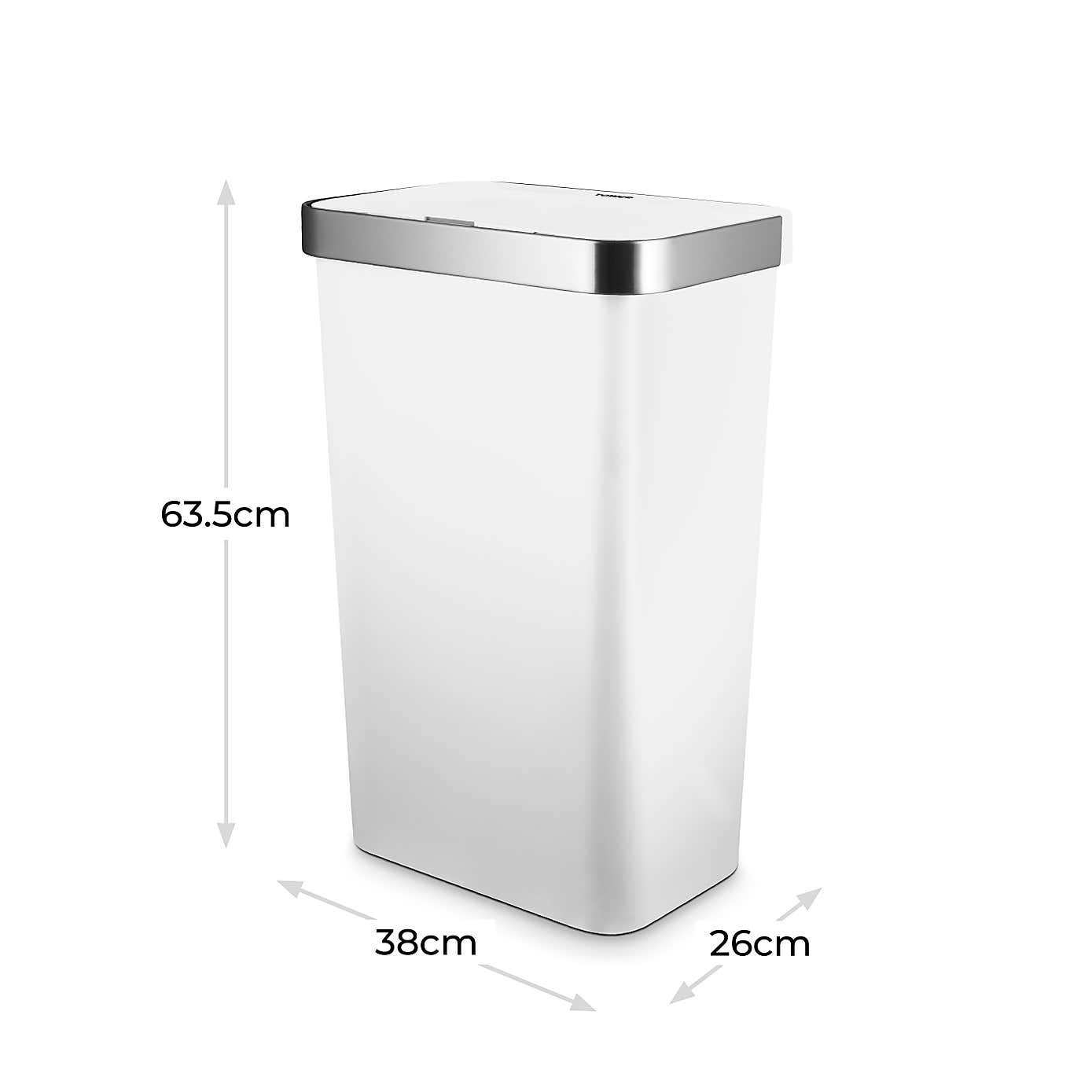 Tower 50L Rectangular Sensor Bin