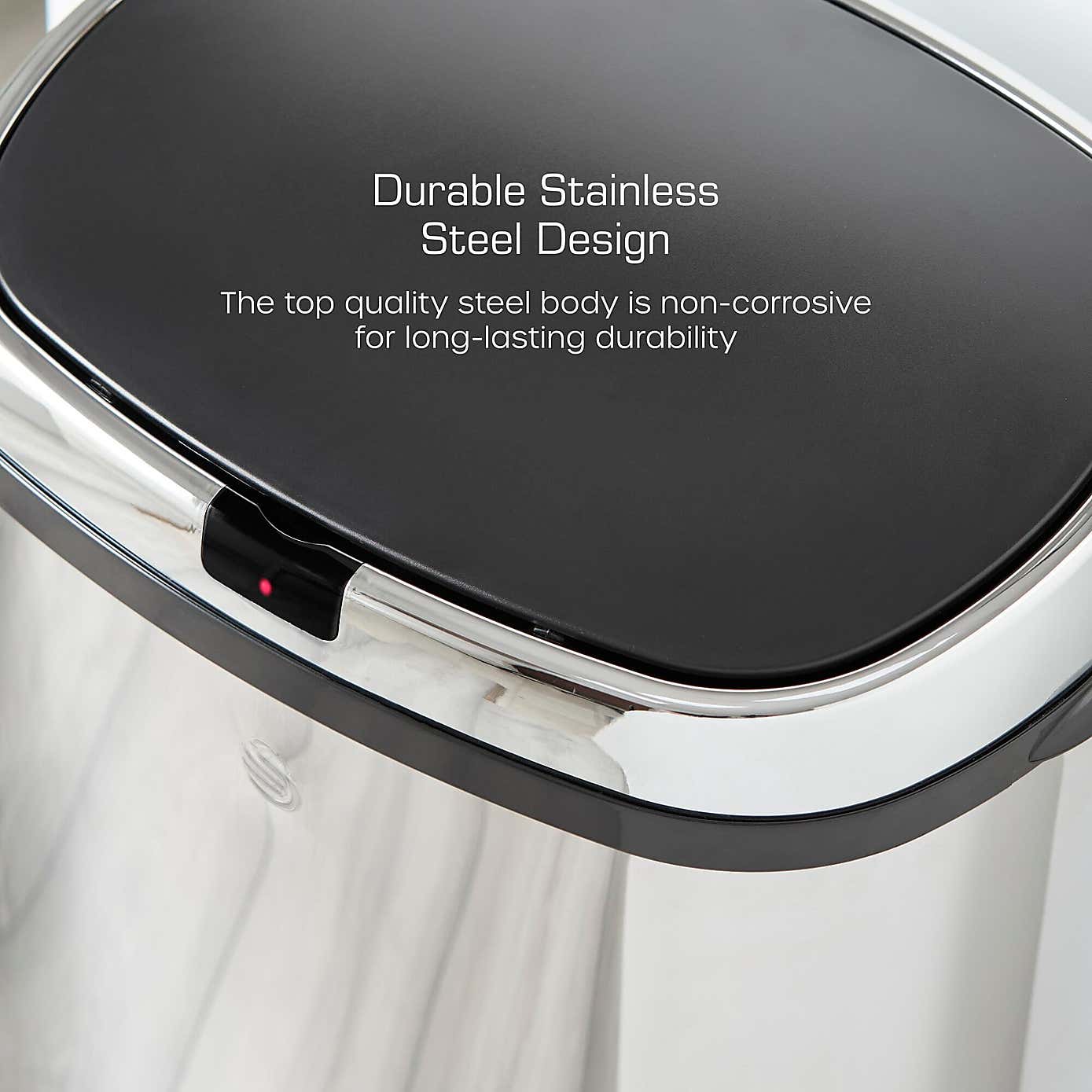 Swan 42L Square Sensor Bin