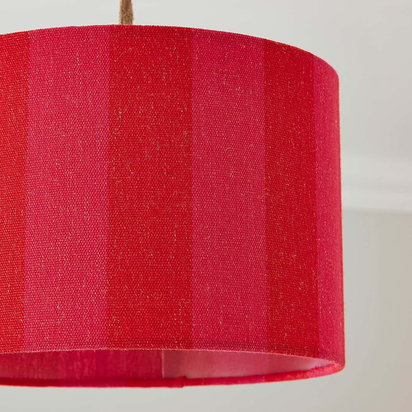Beatrice Stripe Drum Lamp Shade