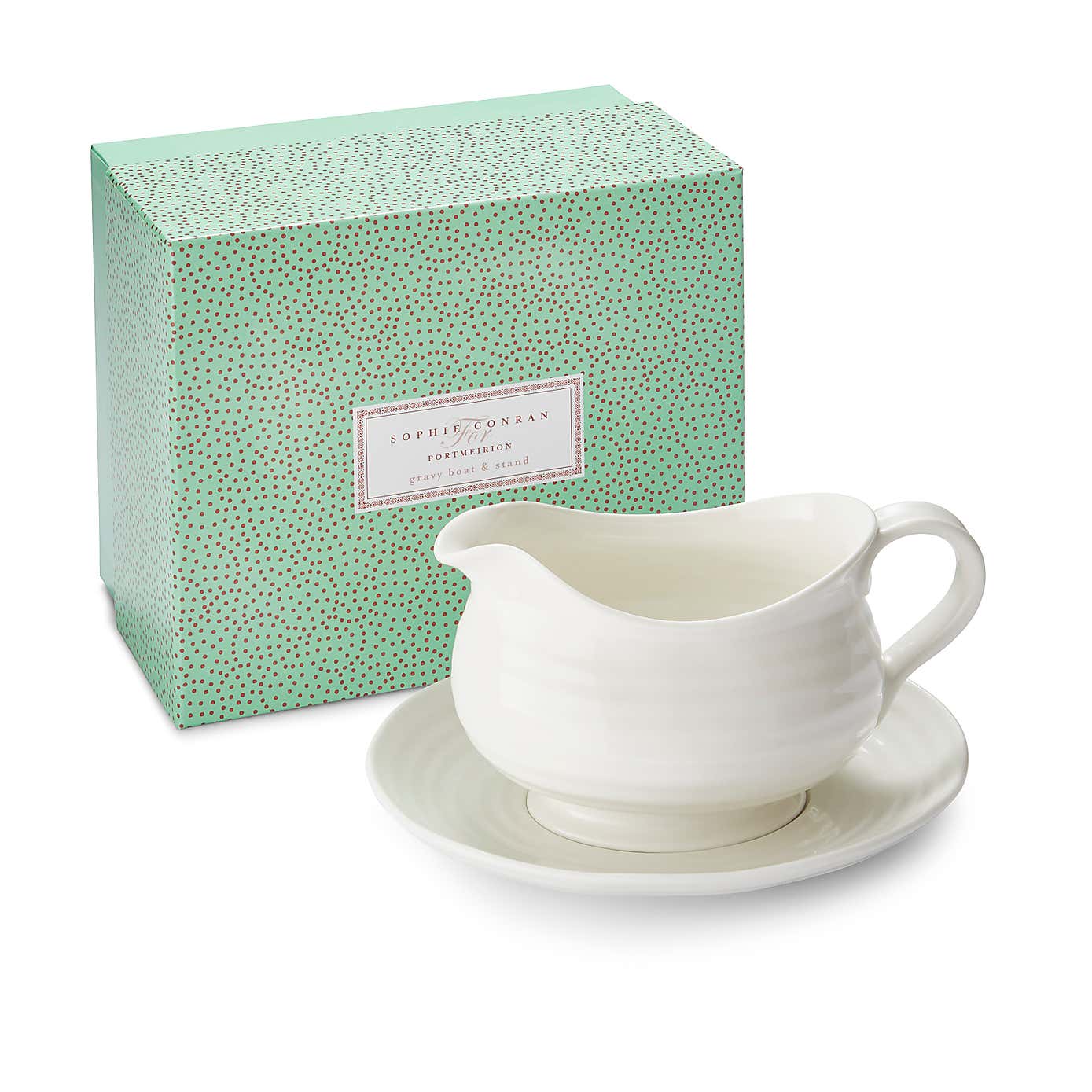 Sophie Conran for Portmeirion Gravy Boat and Stand