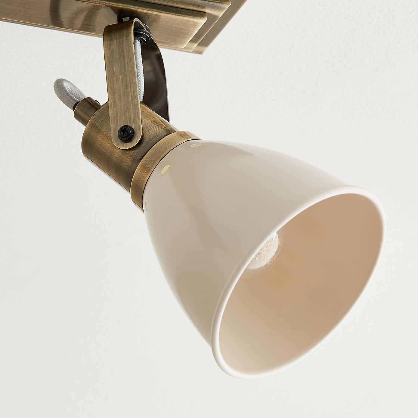 Miley Industrial 4 Light Adjustable Spotlight Bar