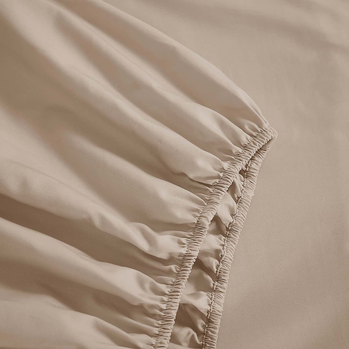 Dorma 400 Thread Count Cotton Percale Fitted Sheet