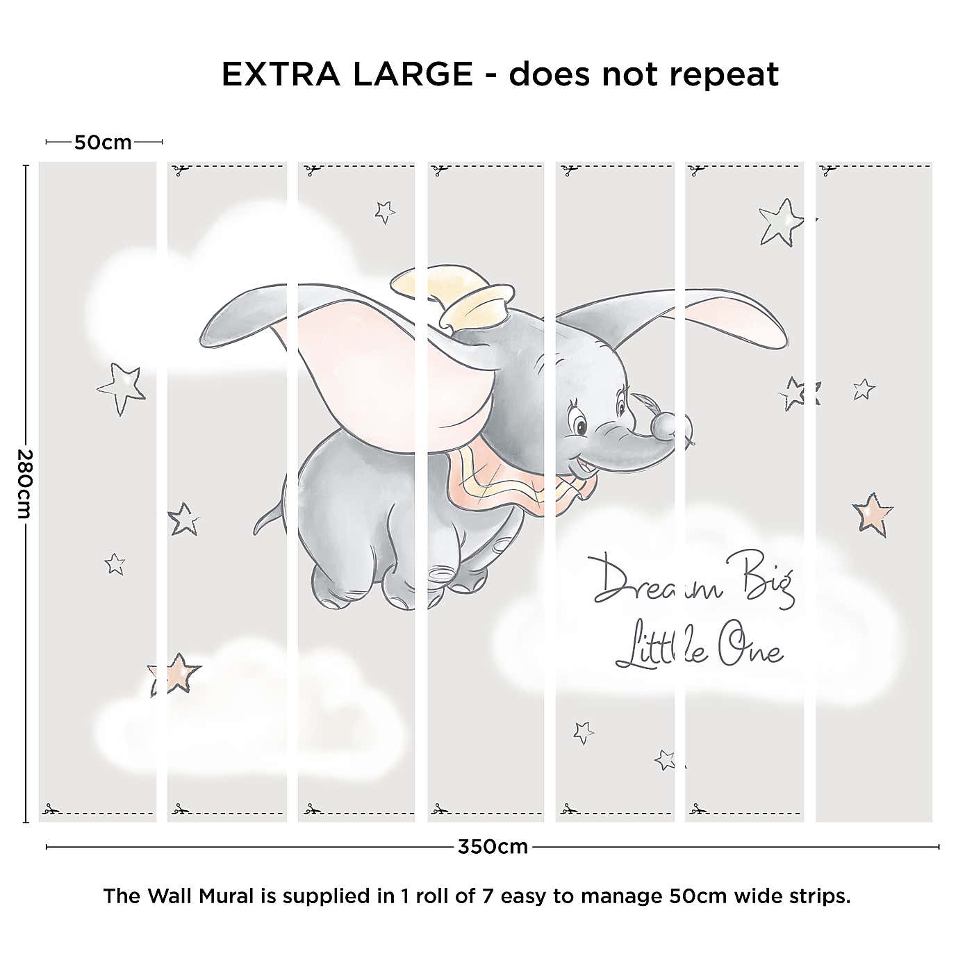 Disney Dumbo Wall Mural