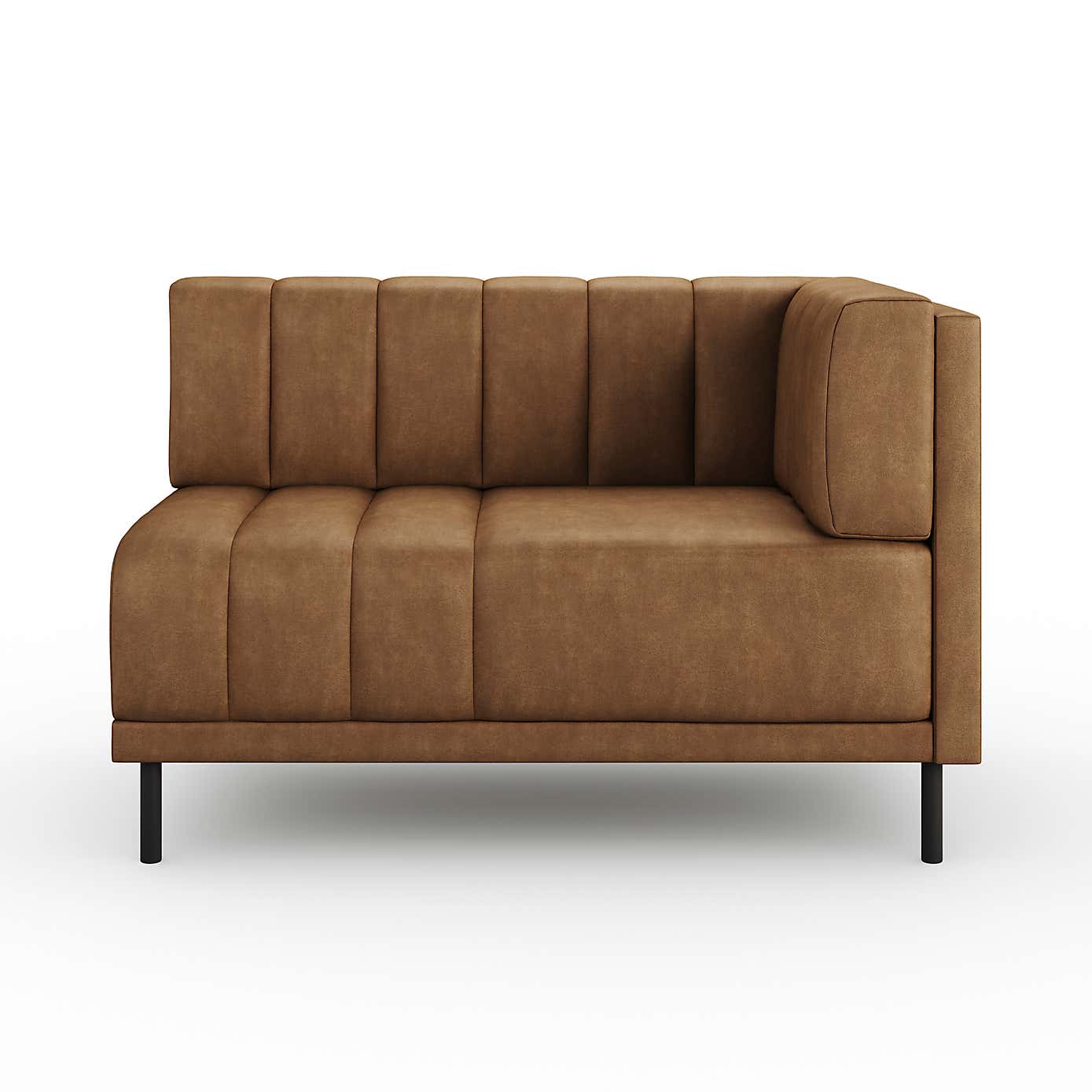 Amali Corner Dining Bench, Faux Leather