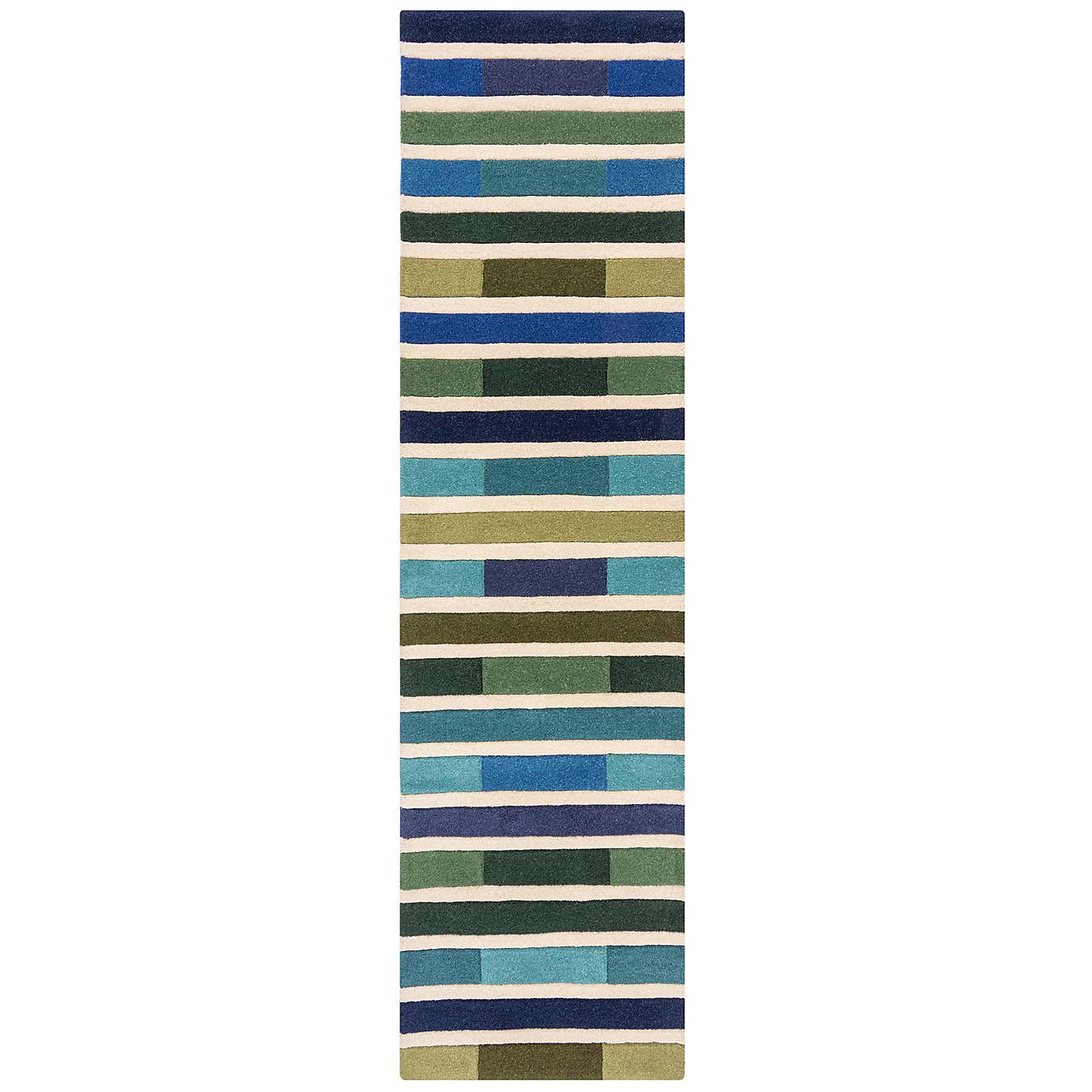 Piano Stripe Wool Runner