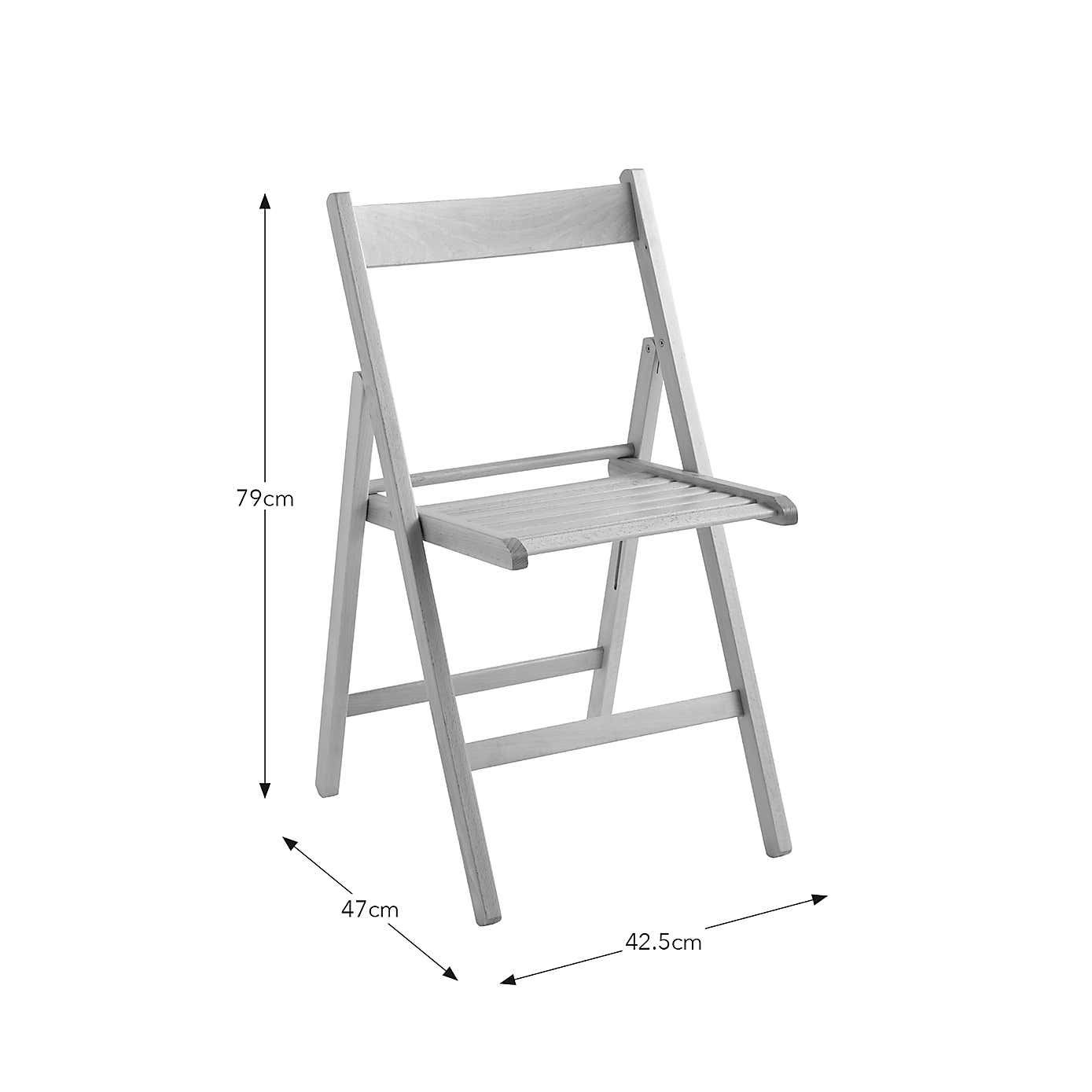 Bessie Wooden Folding Chair