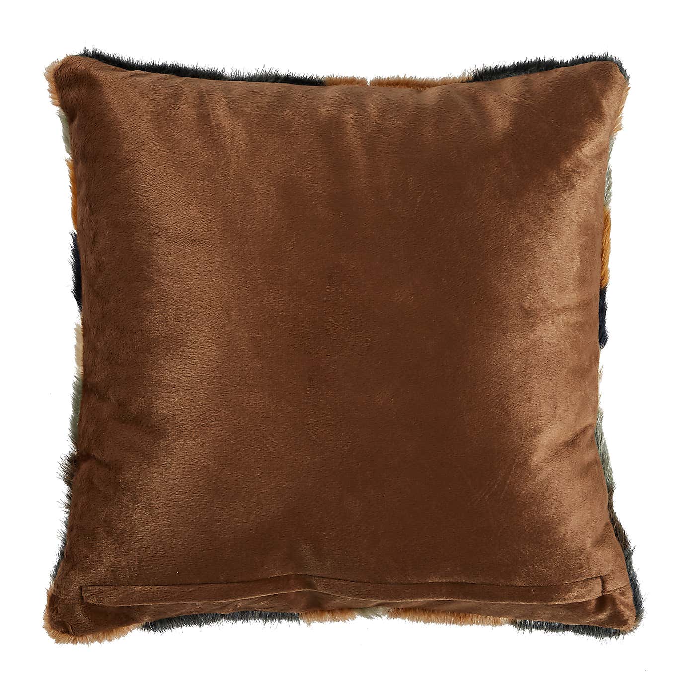Eska Zigzag Faux Fur Cushion