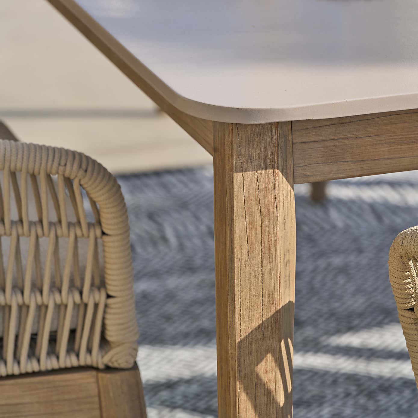 Pacific Lifestyle Moeven Outdoor 6 Seater Dining Set