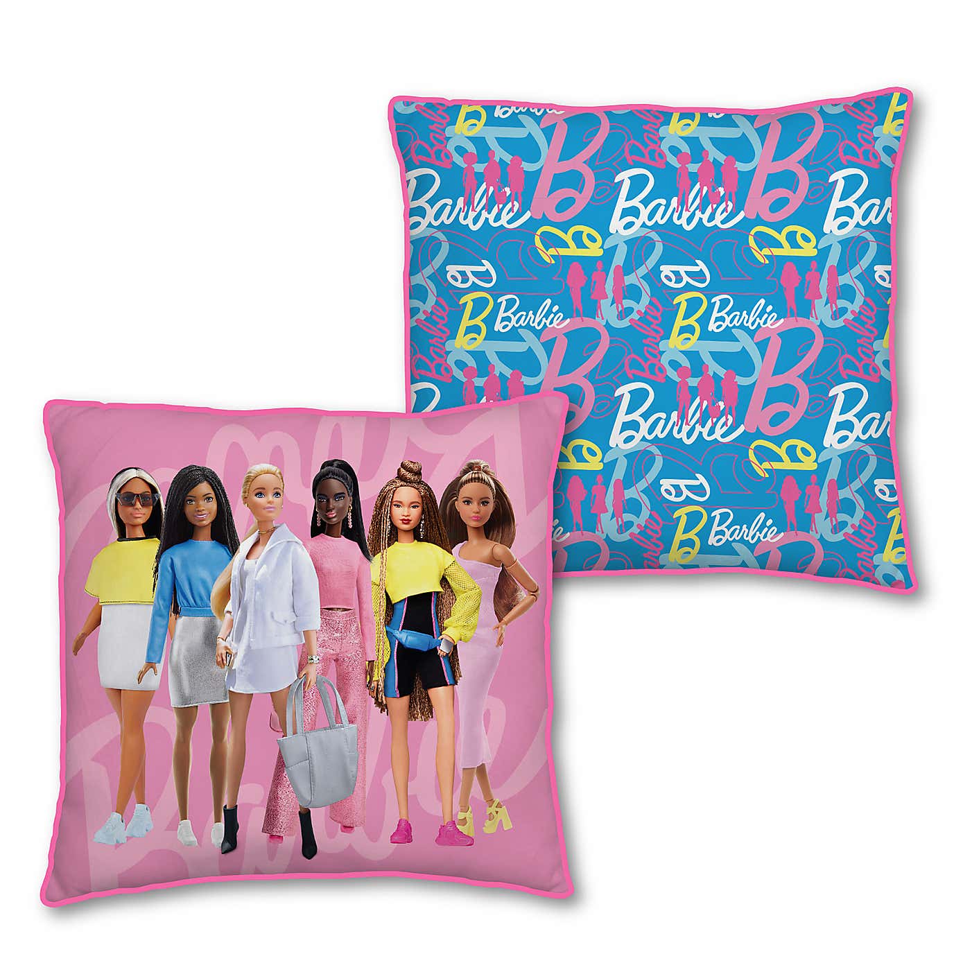 Barbie Unboxed Reversible Square Cushion