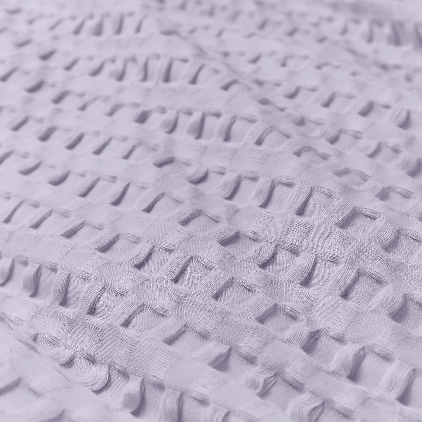 Emerson Waffle Sage Green Duvet Cover and Pillowcase Set