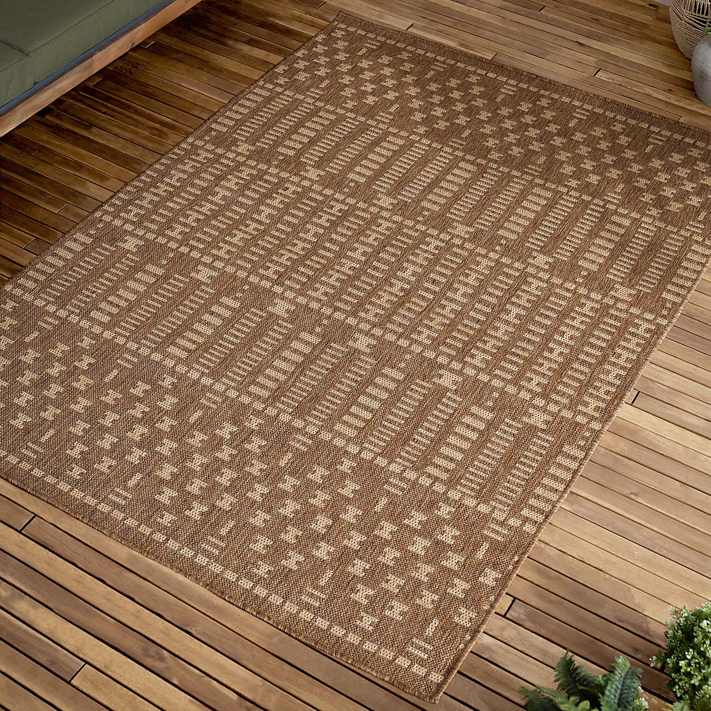 Yard Seagrove Jute Effect Indoor Outdoor Rug