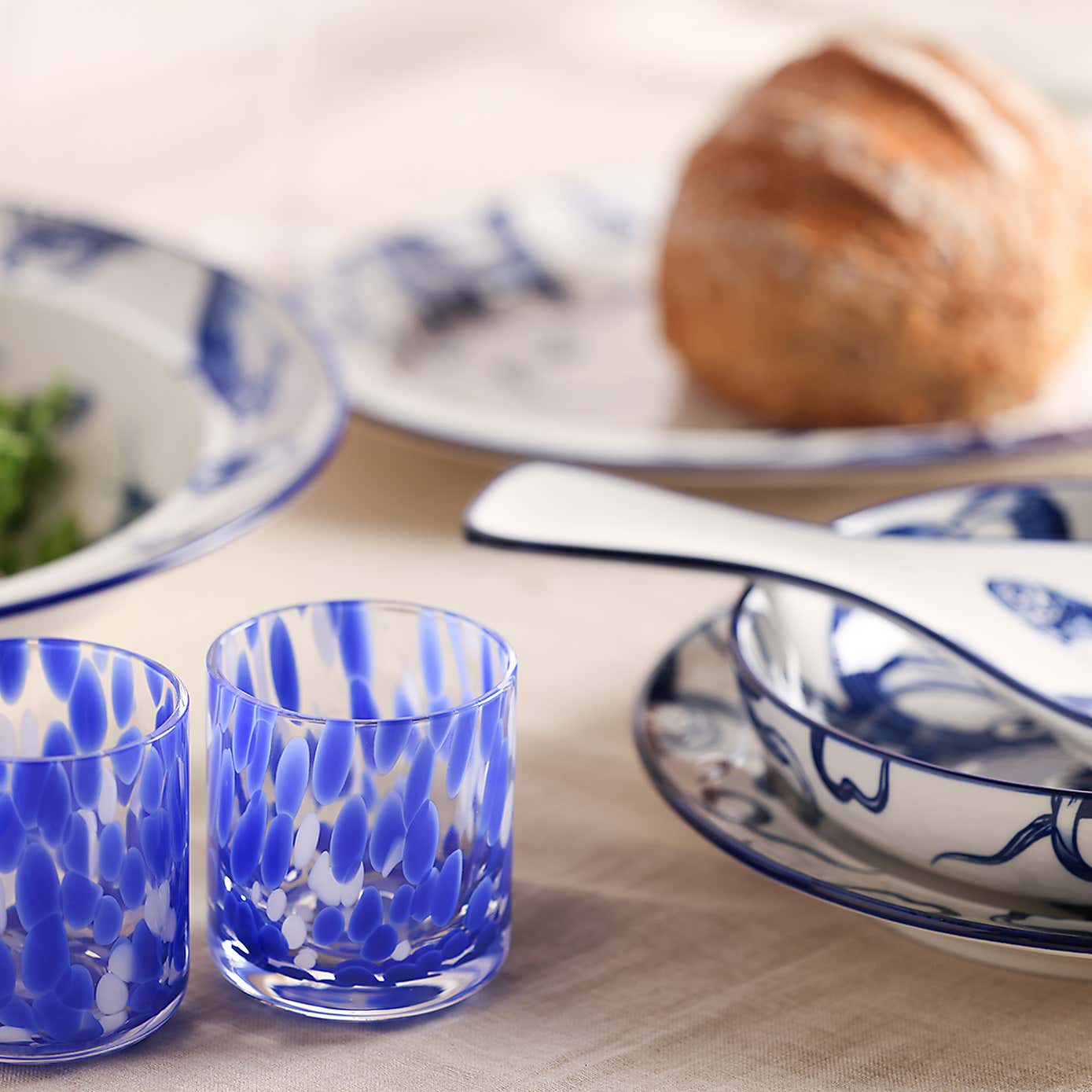 Hestia Set of 4 Fish Tapas Plate Spoon Rest