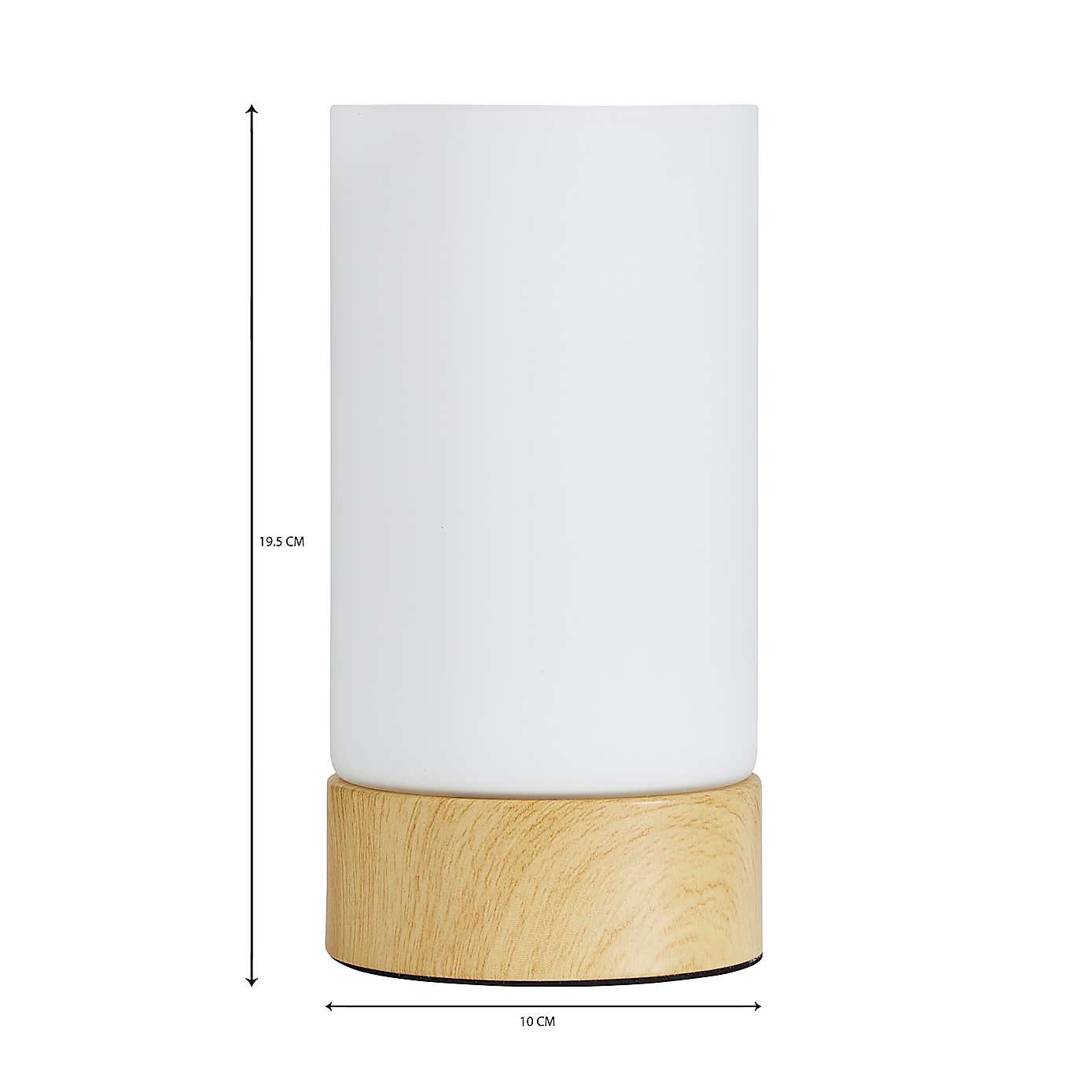 Ferris Wood Effect Table Lamp