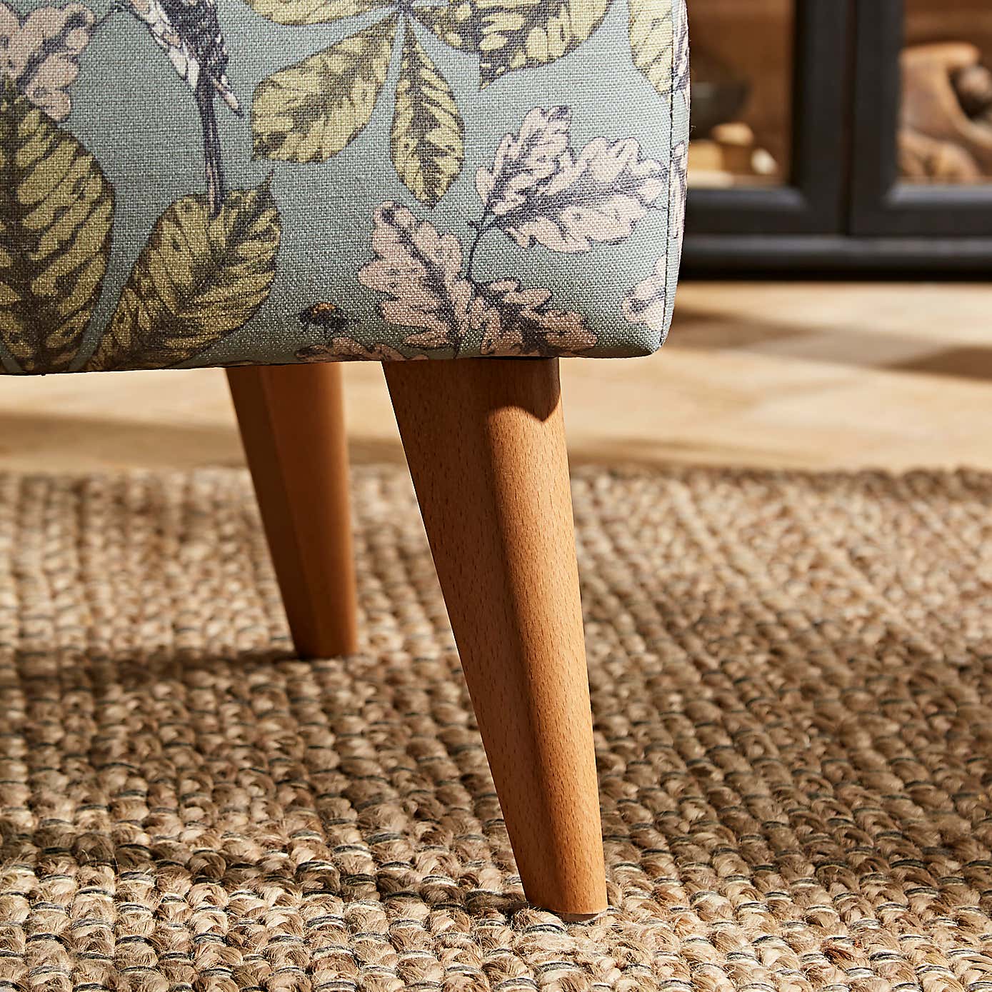 Marlow Footstool Arboretum Print