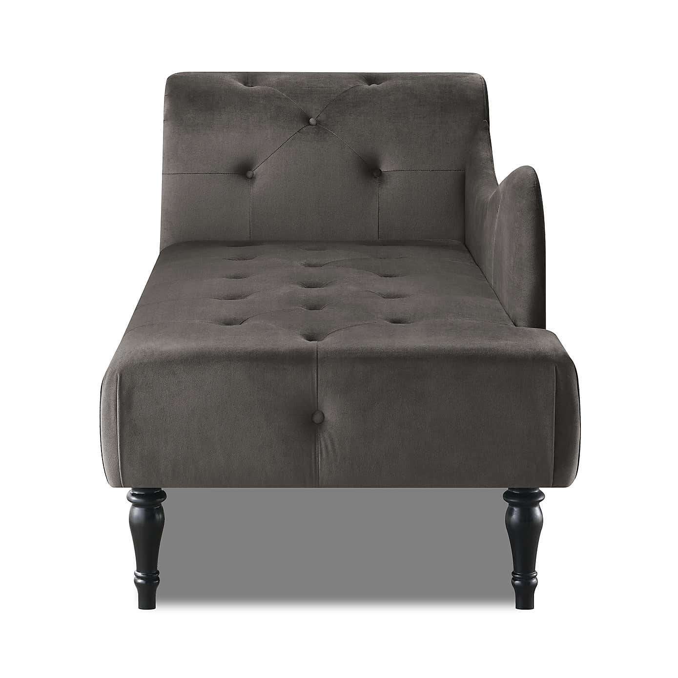 Wisteria Velvet Chaise Lounge