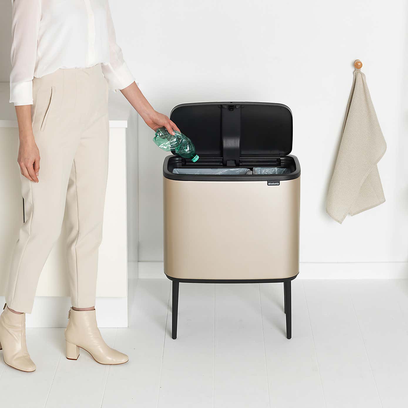 Brabantia Bo Touch Bin 23L 11L