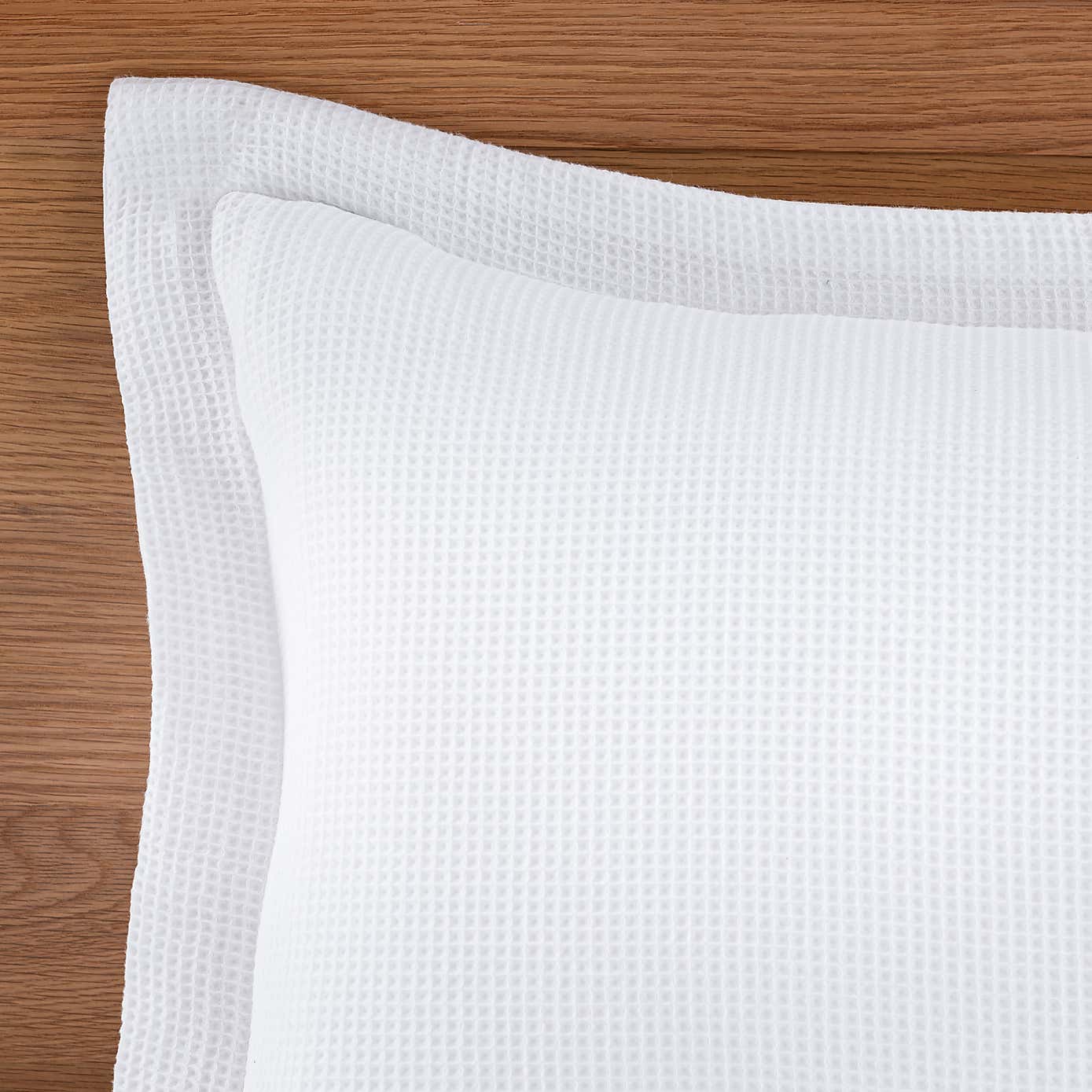 Alston Waffle Navy Oxford Pillowcase