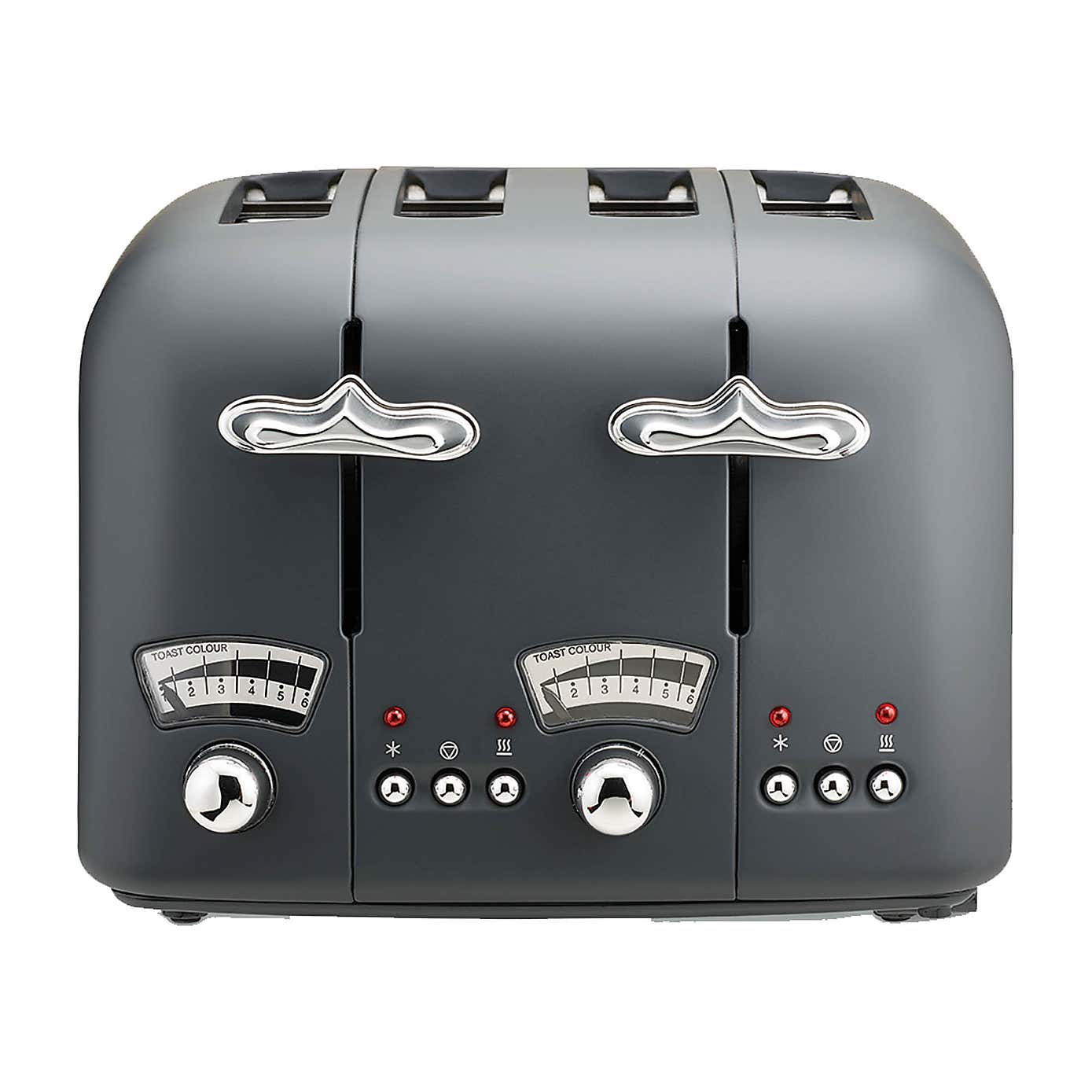 Delonghi 4 Slice Argento Toaster