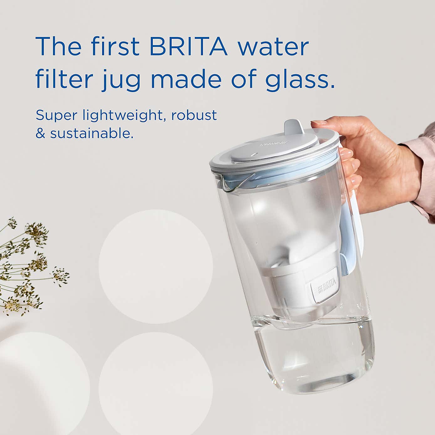 BRITA Maxtra Pro Glass Water Filter Jug