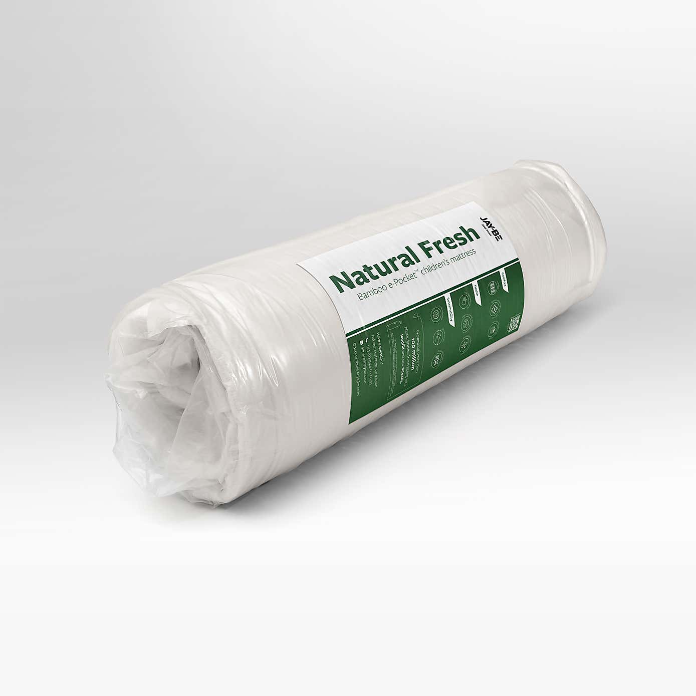 Jay-Be Natural Bamboo E-Pocket Kids Mattress