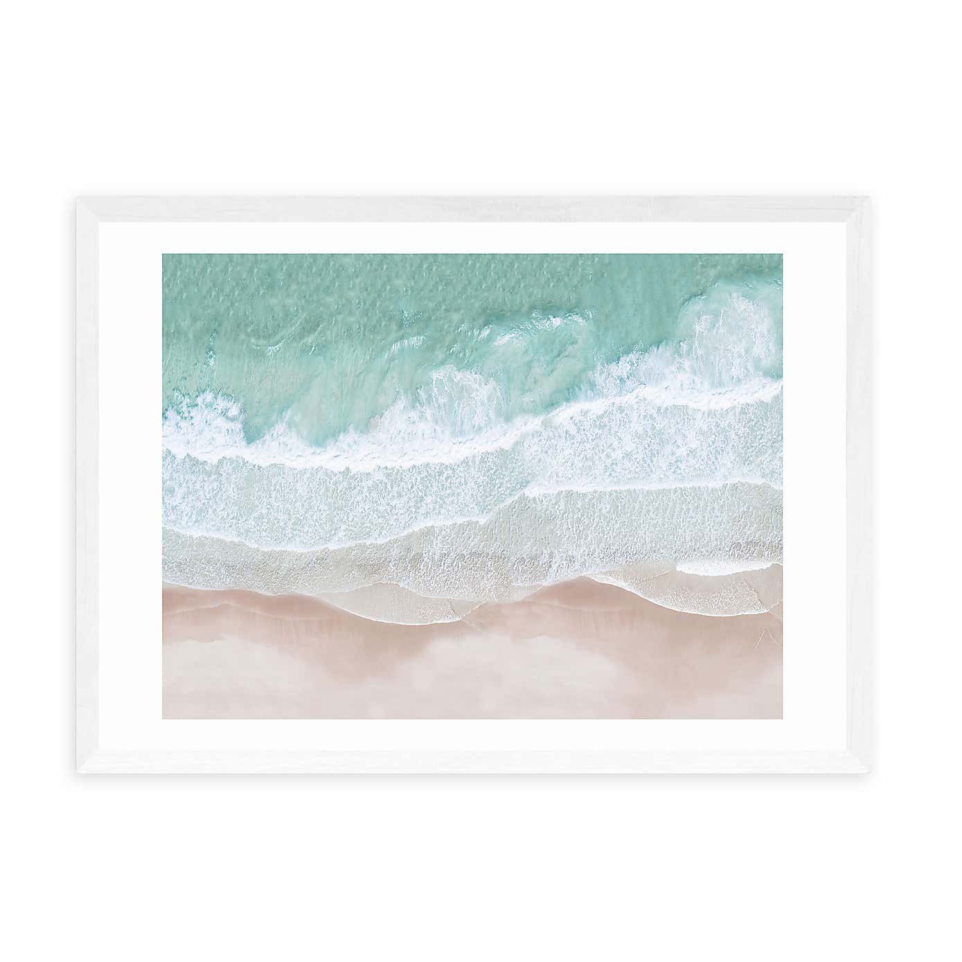 East End Prints Aerial Ocean Print