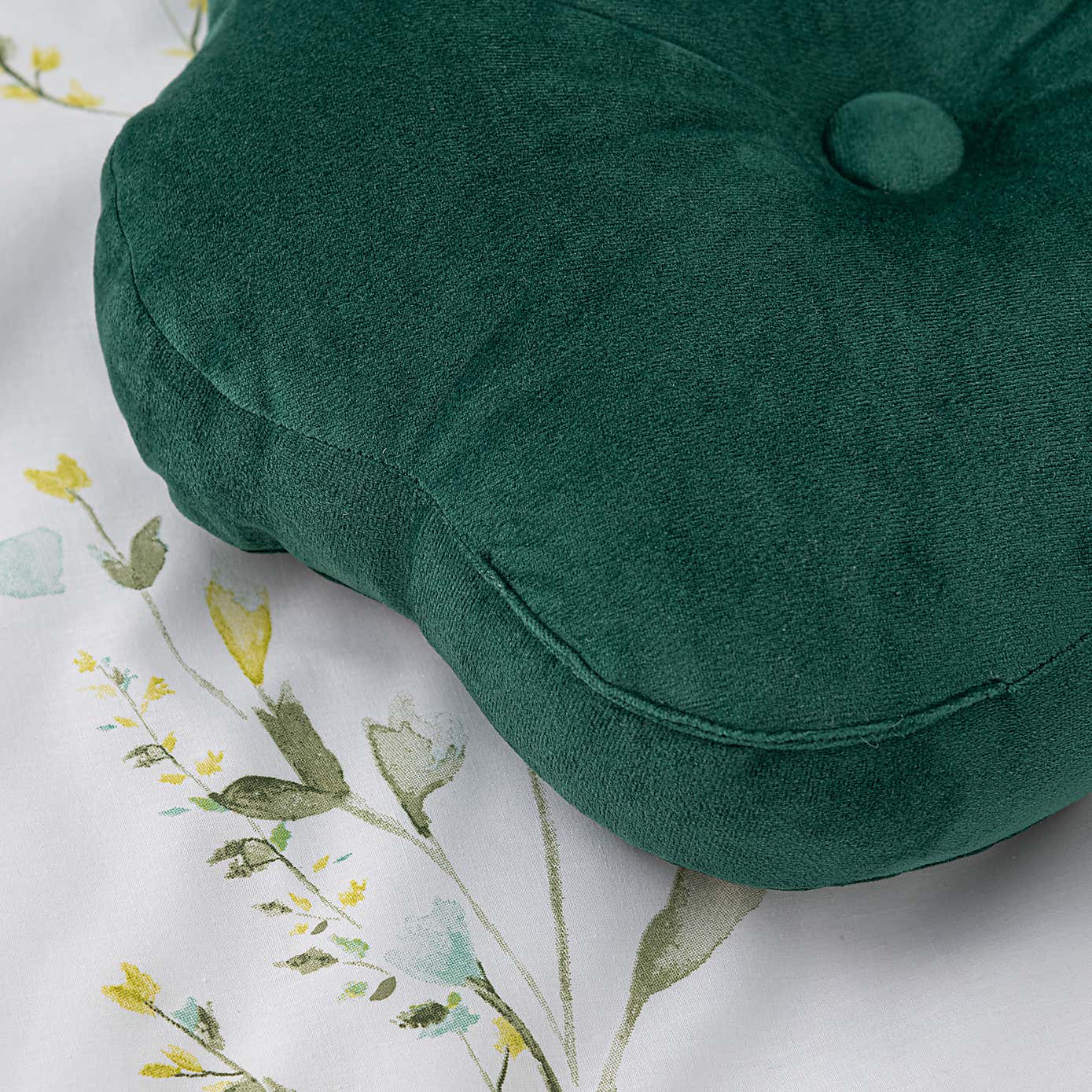 Flower Velvet Cushion