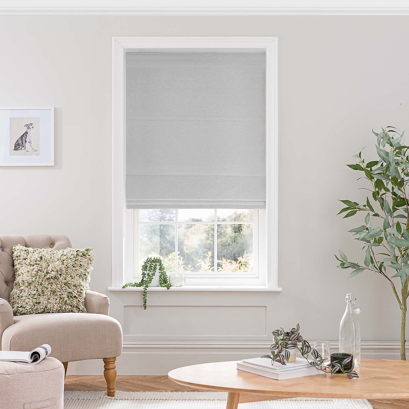 Luna Magnetic Roman Blind
