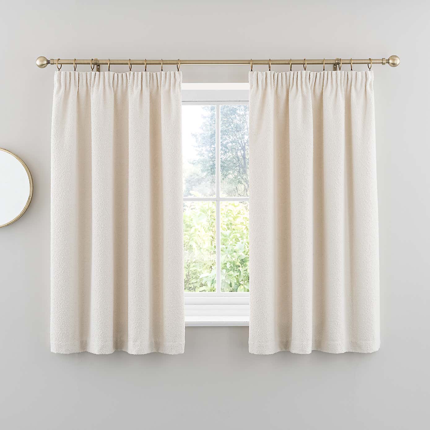 Churchgate Woodhouse Pencil Pleat Curtains