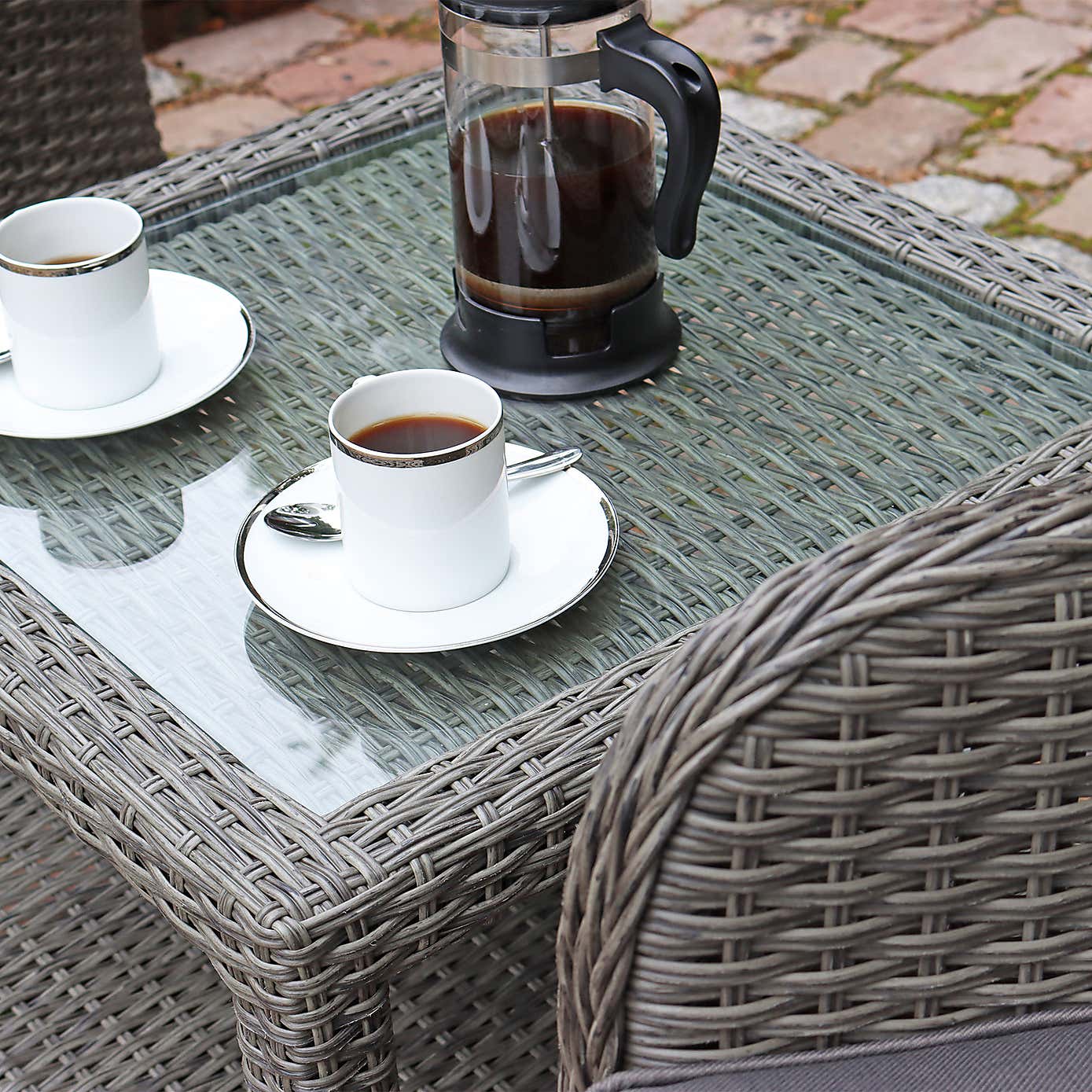 A.Mir Paris 2 Seater Outdoor Imperial Companion Set