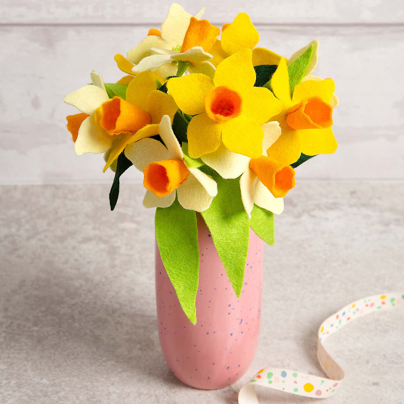 Wool Couture A Dozen Daffodils